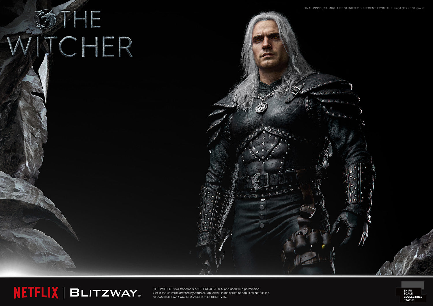 PRE-ORDER The Witcher - Geralt of Rivia 1/3