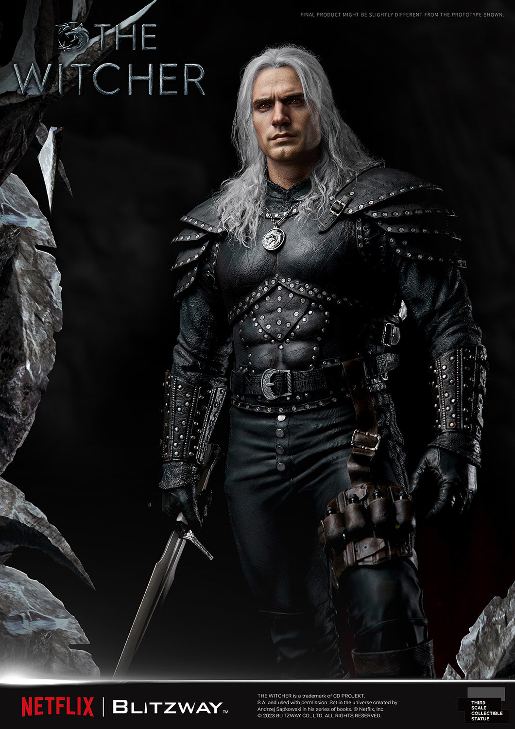 PRE-ORDER The Witcher - Geralt of Rivia 1/3