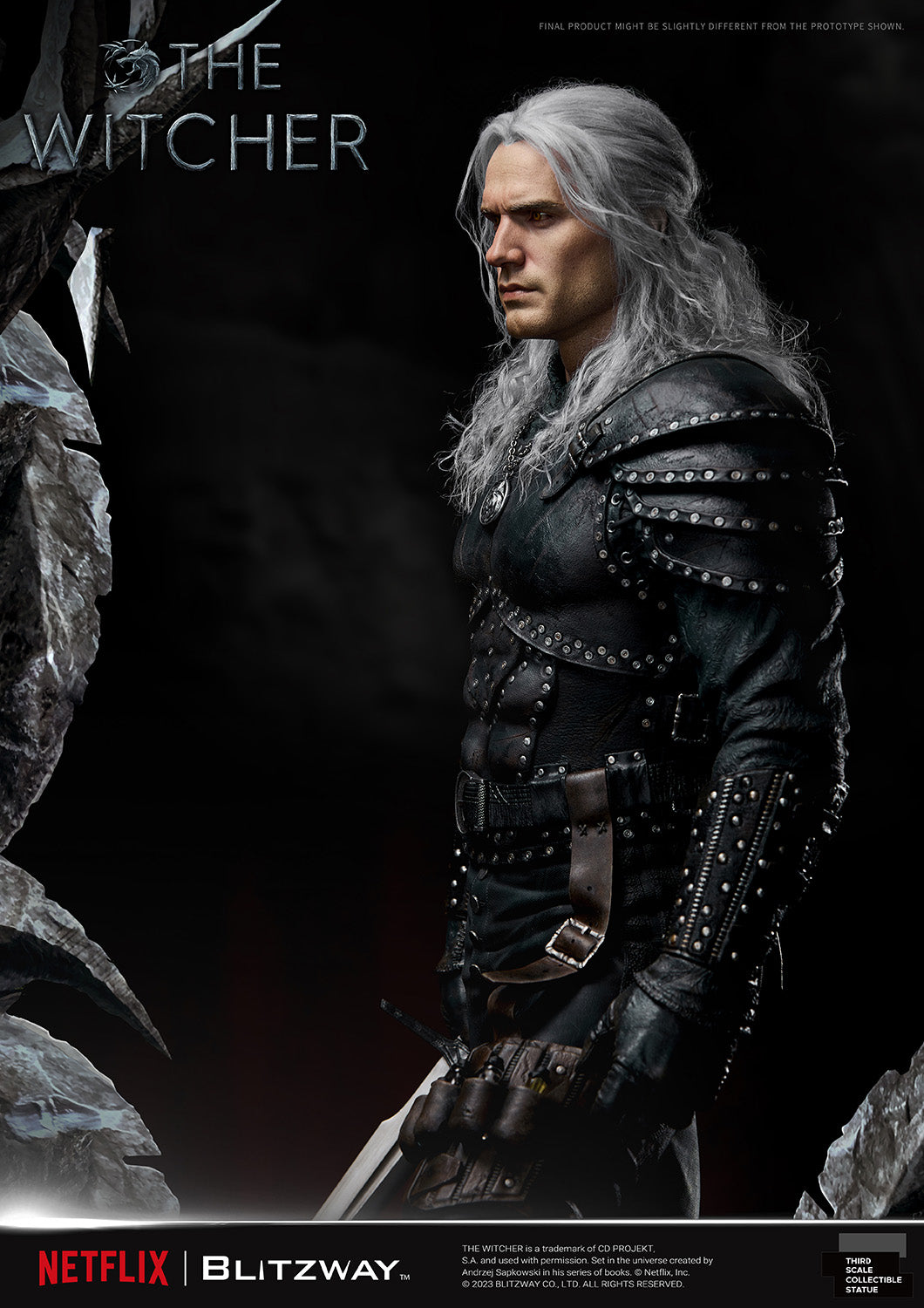 PRE-ORDER The Witcher - Geralt of Rivia 1/3