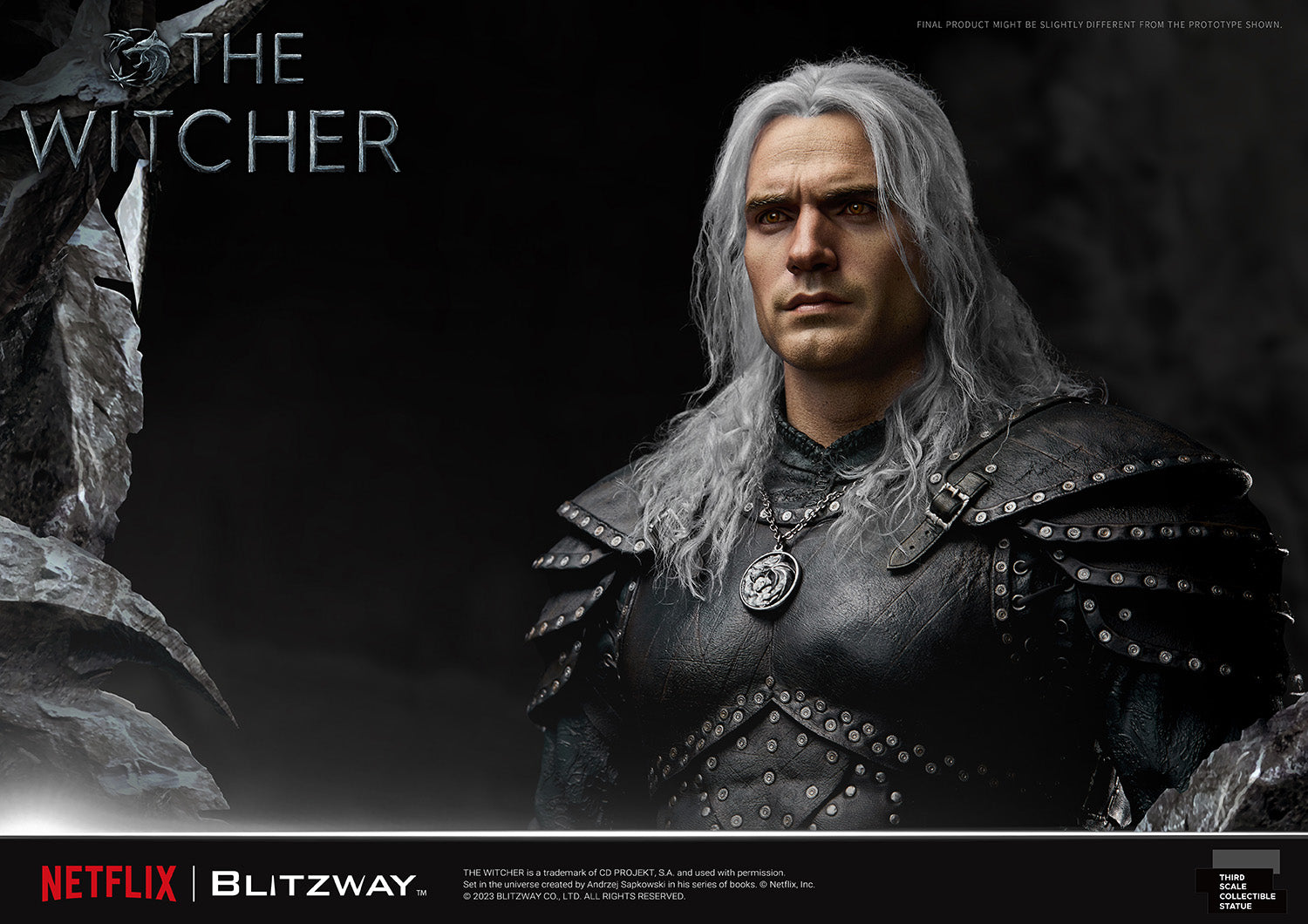 PRE-ORDER The Witcher - Geralt of Rivia 1/3