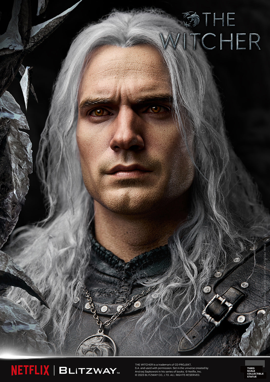 PRE-ORDER The Witcher - Geralt of Rivia 1/3