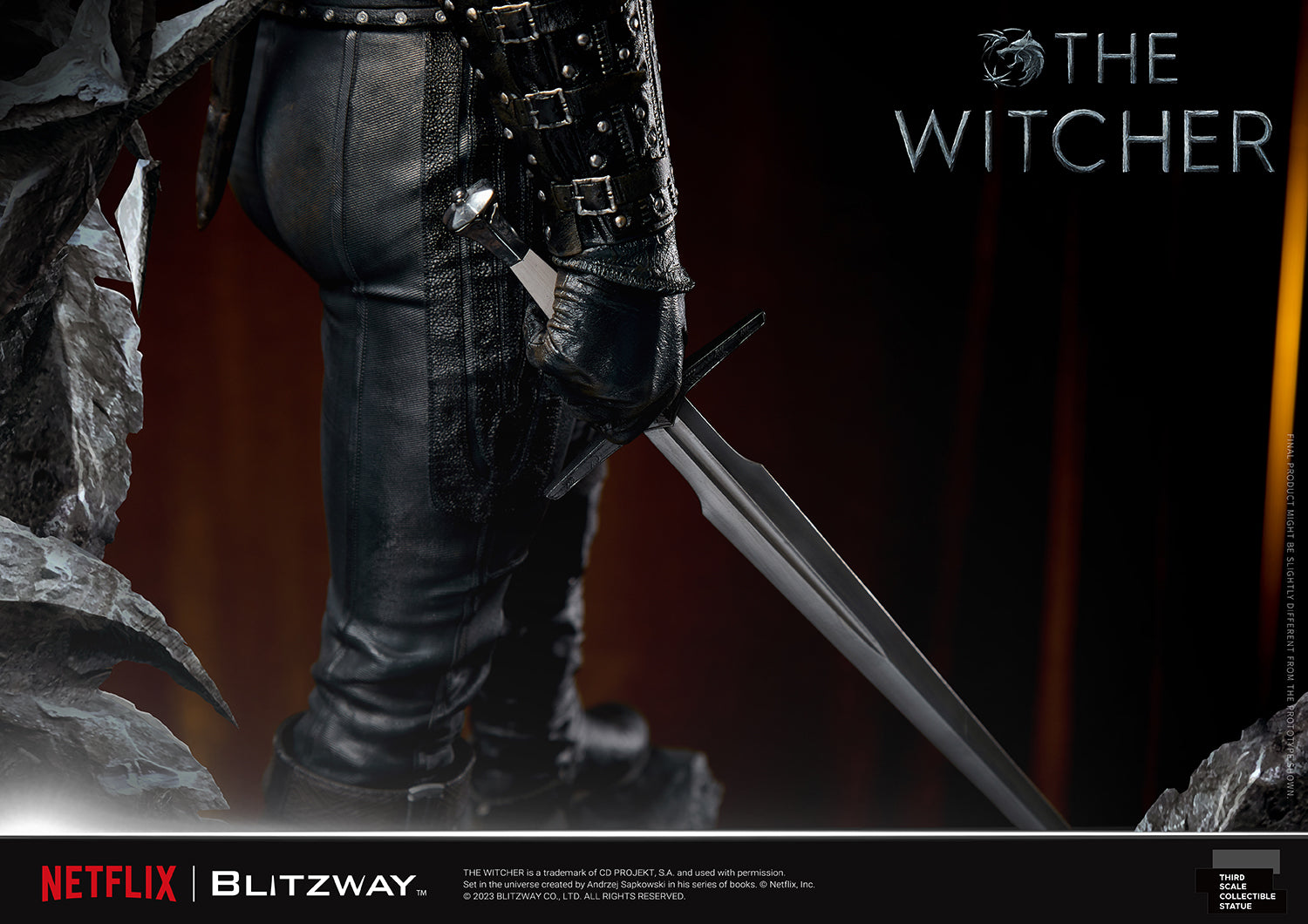 PRE-ORDER The Witcher - Geralt of Rivia 1/3