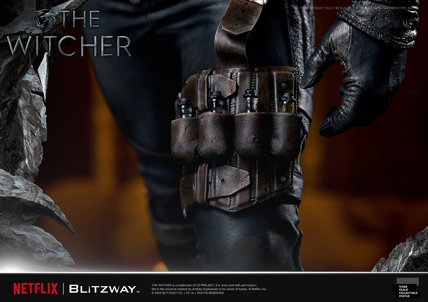 PRE-ORDER The Witcher - Geralt of Rivia 1/3