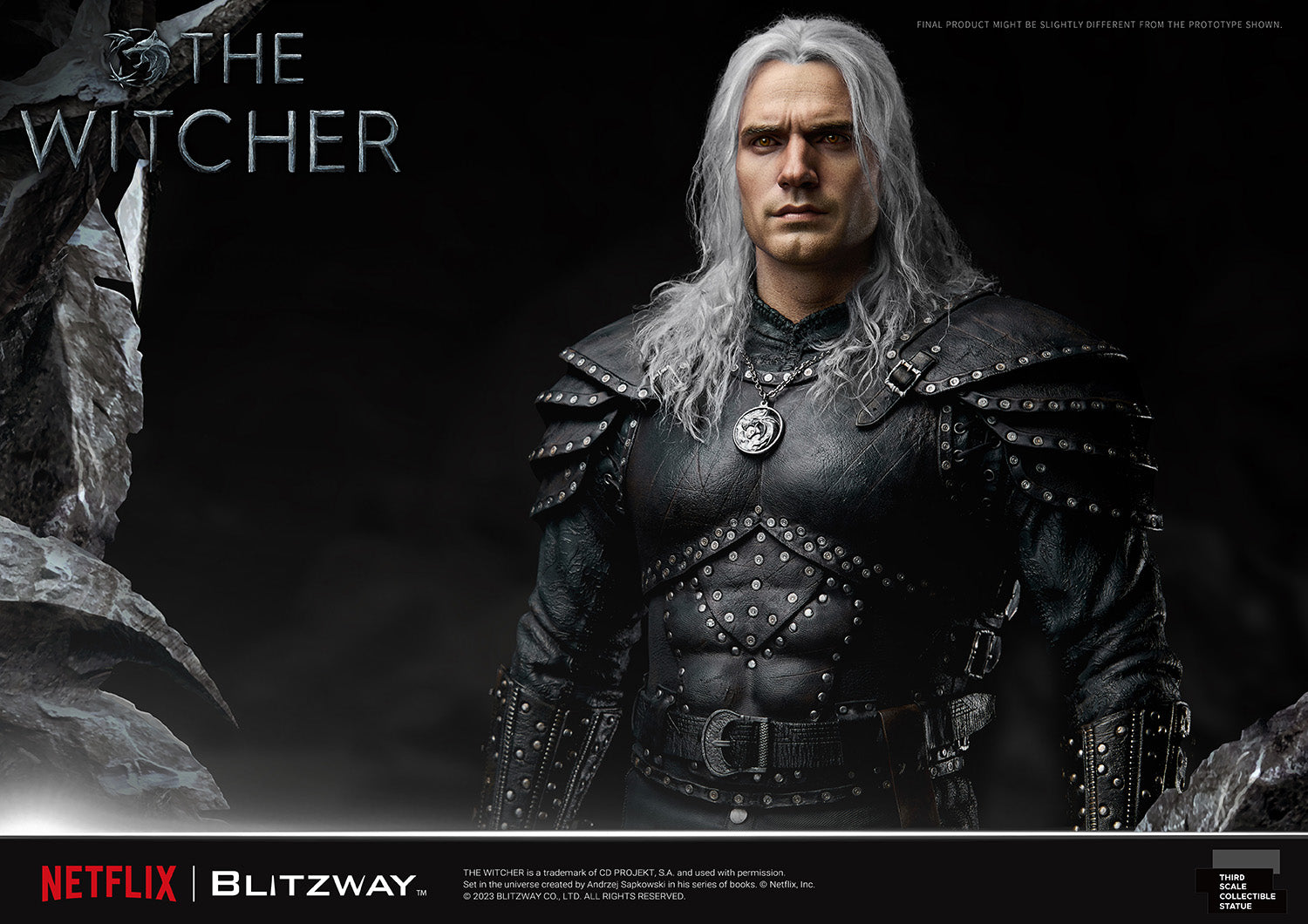 PRE-ORDER The Witcher - Geralt of Rivia 1/3