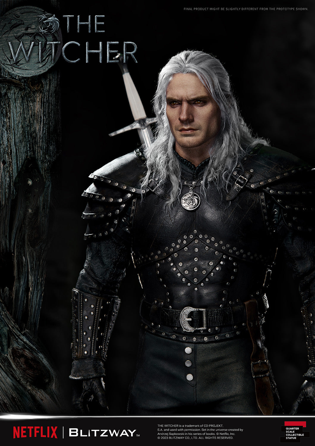 PRE-ORDER The Witcher - Geralt of Rivia 1/4