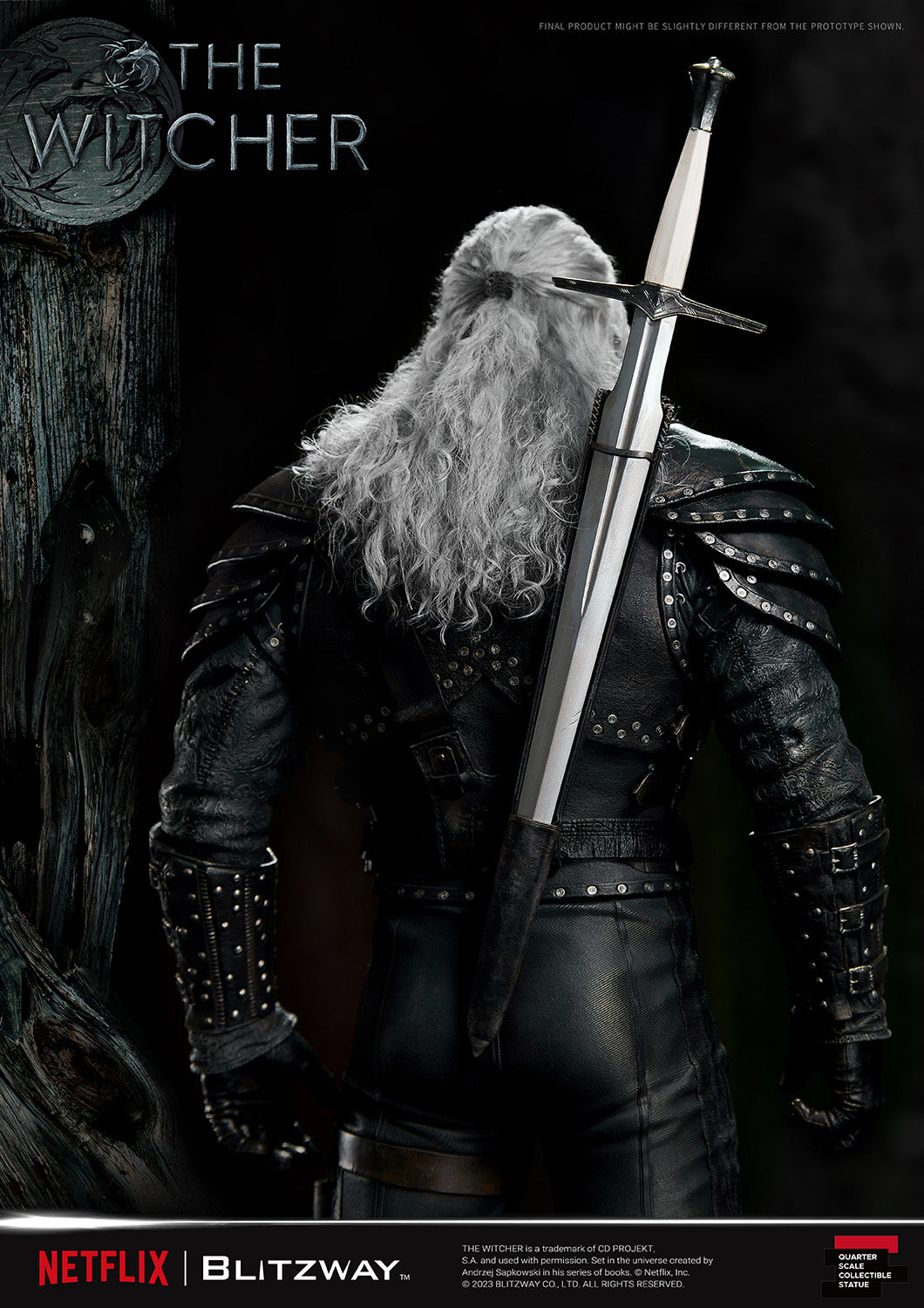 PRE-ORDER The Witcher - Geralt of Rivia 1/4