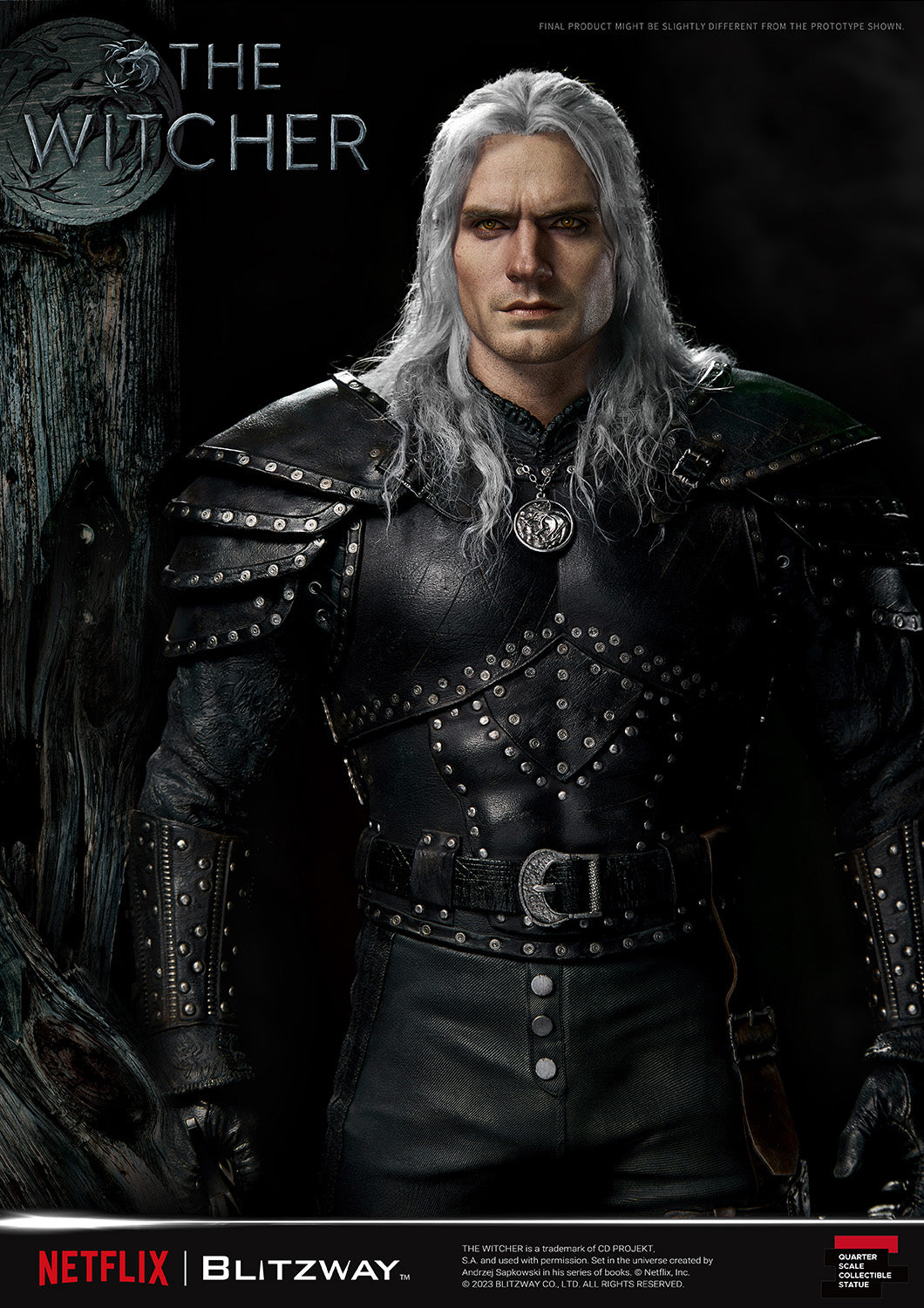 PRE-ORDER The Witcher - Geralt of Rivia 1/4