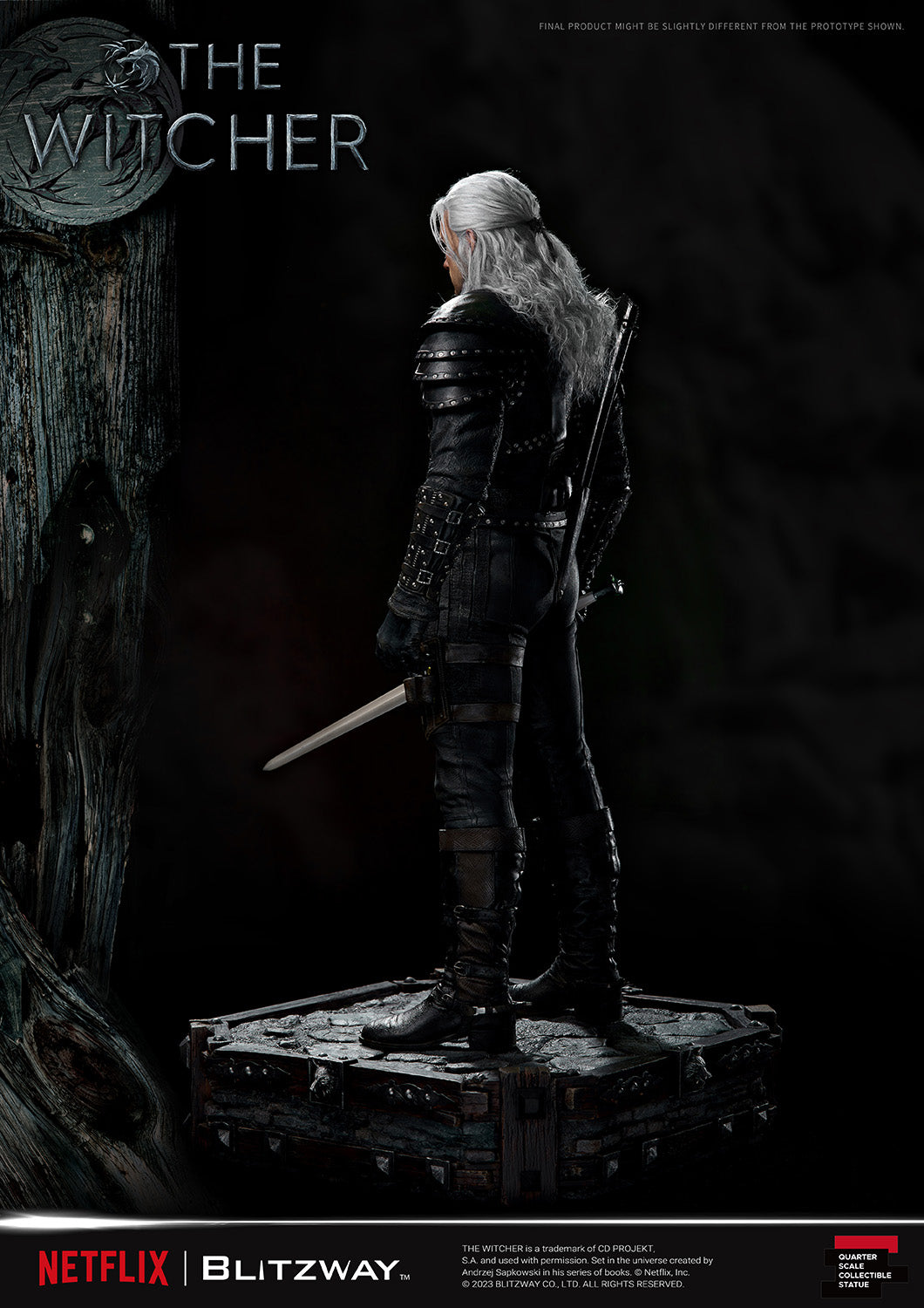 PRE-ORDER The Witcher - Geralt of Rivia 1/4