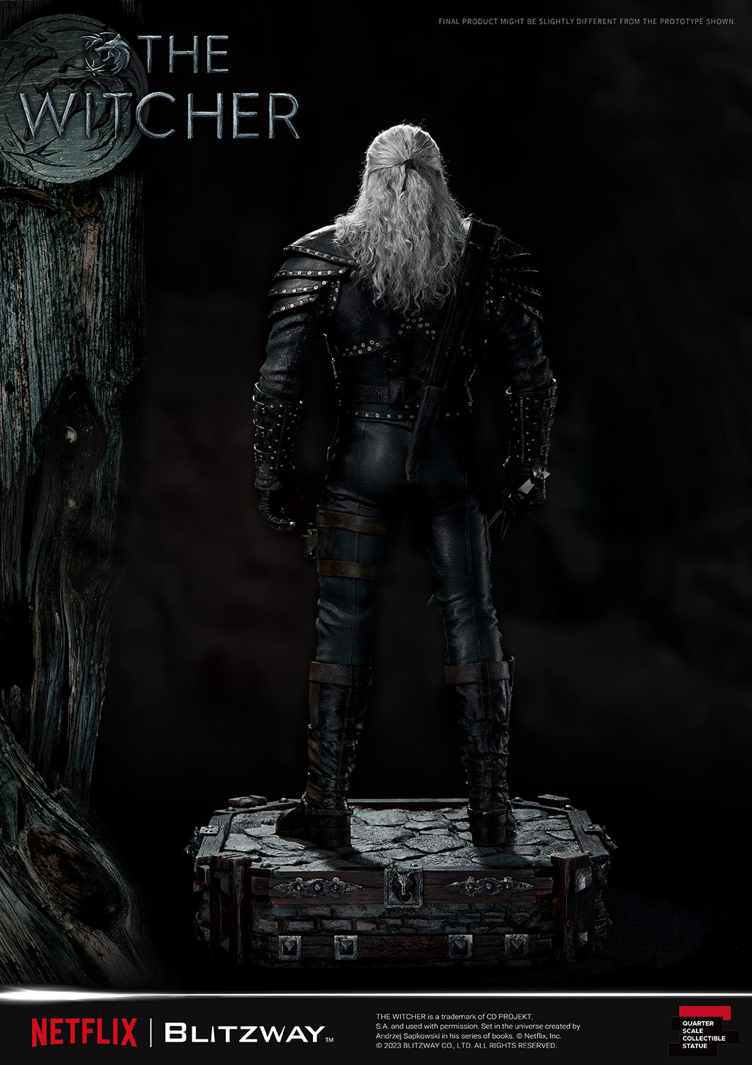 PRE-ORDER The Witcher - Geralt of Rivia 1/4
