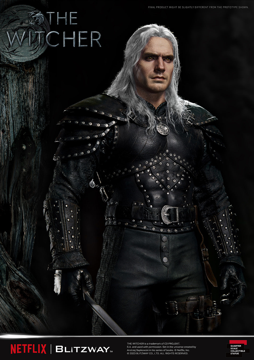 PRE-ORDER The Witcher - Geralt of Rivia 1/4