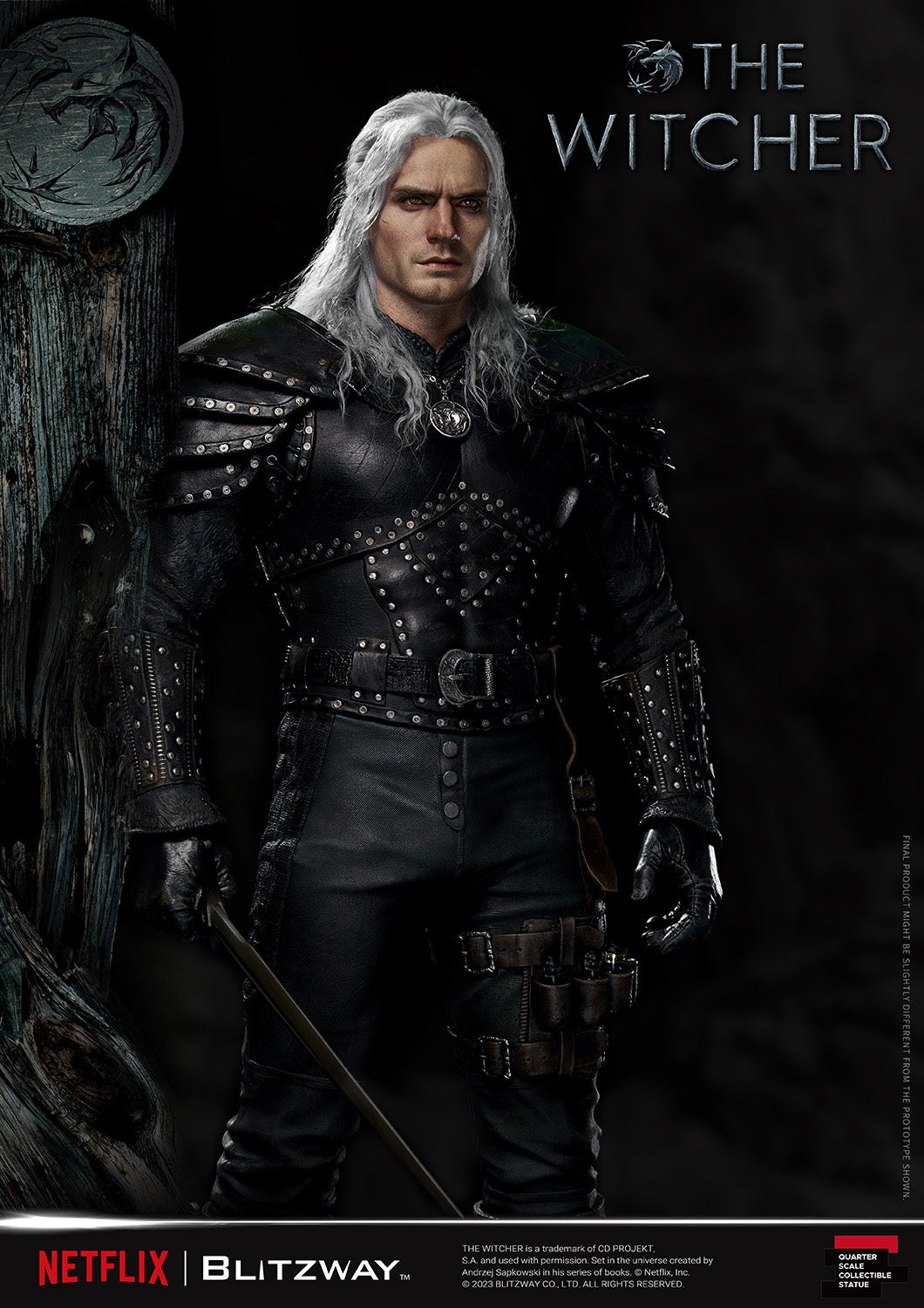 PRE-ORDER The Witcher - Geralt of Rivia 1/4