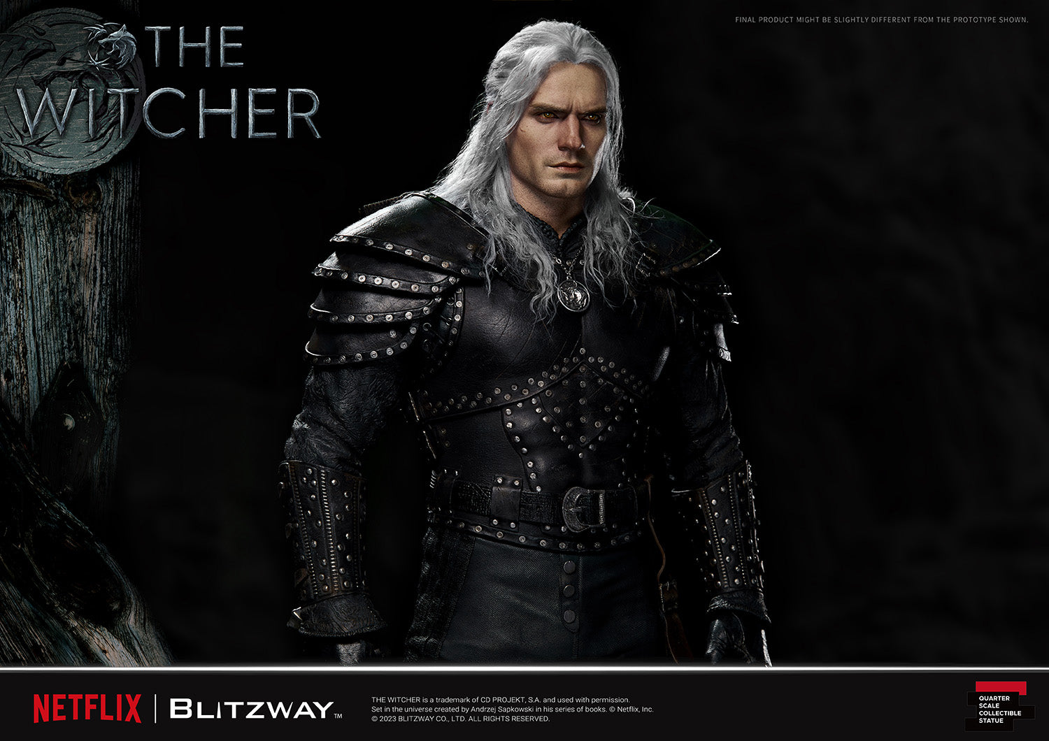 PRE-ORDER The Witcher - Geralt of Rivia 1/4
