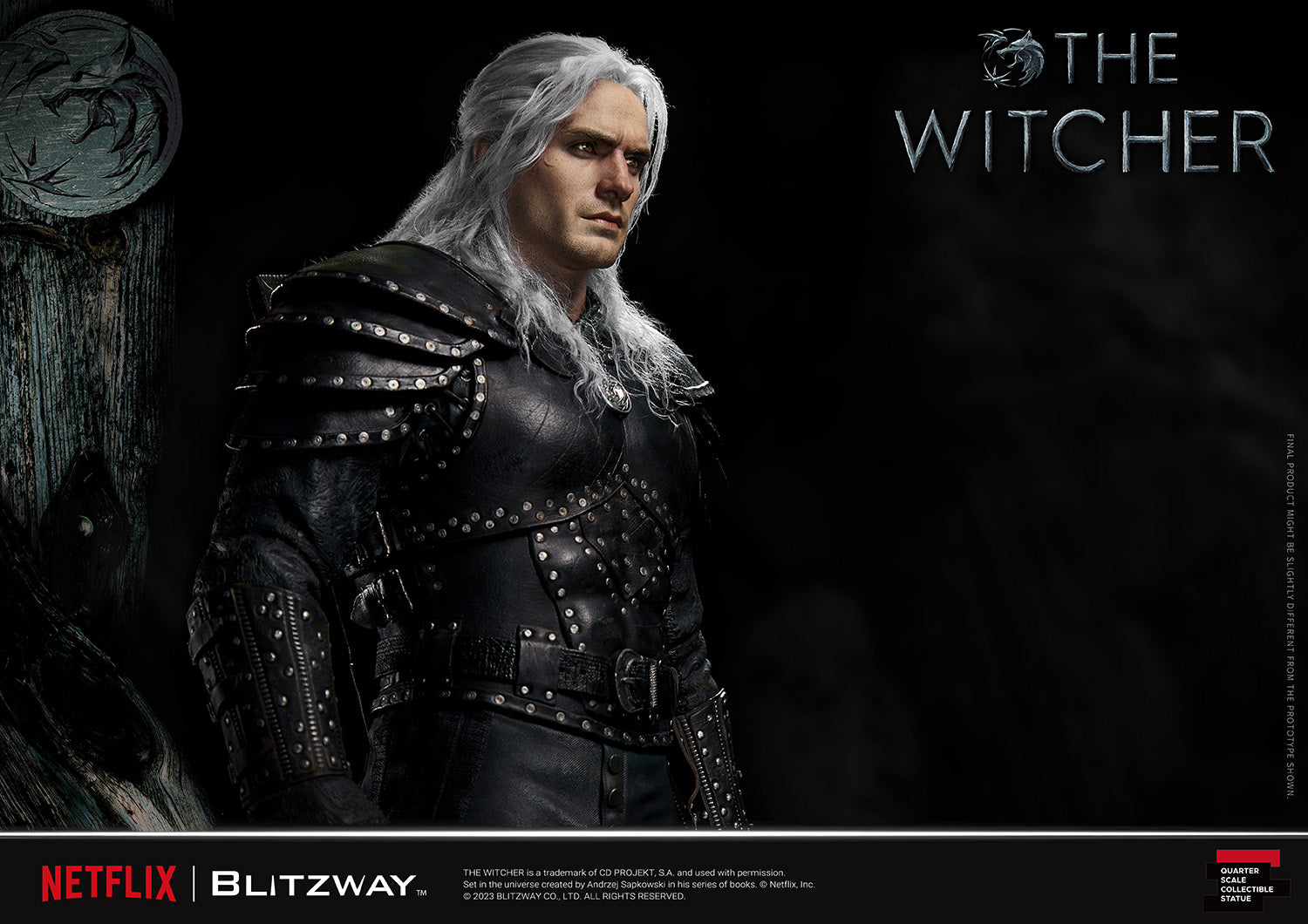 PRE-ORDER The Witcher - Geralt of Rivia 1/4