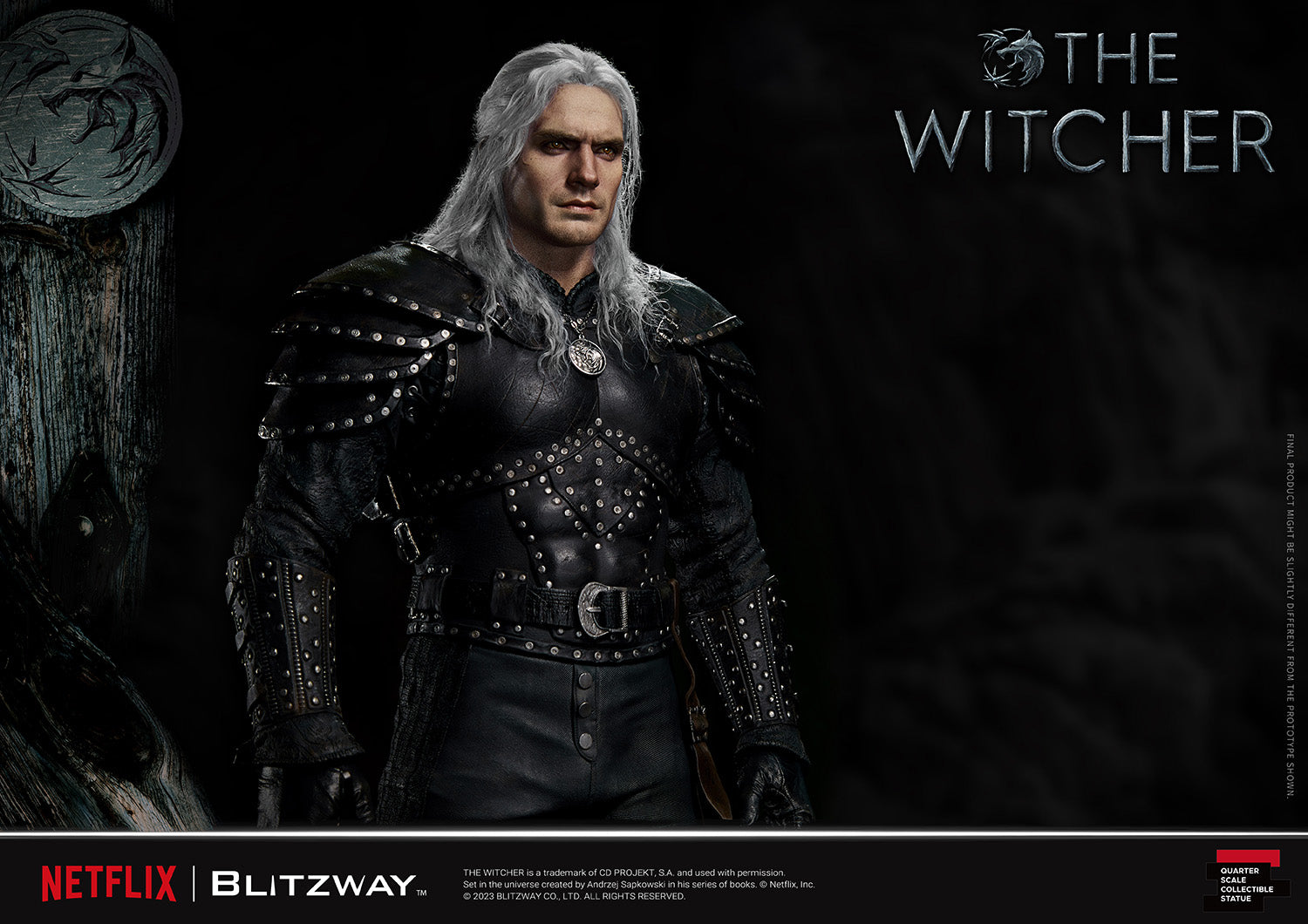 PRE-ORDER The Witcher - Geralt of Rivia 1/4