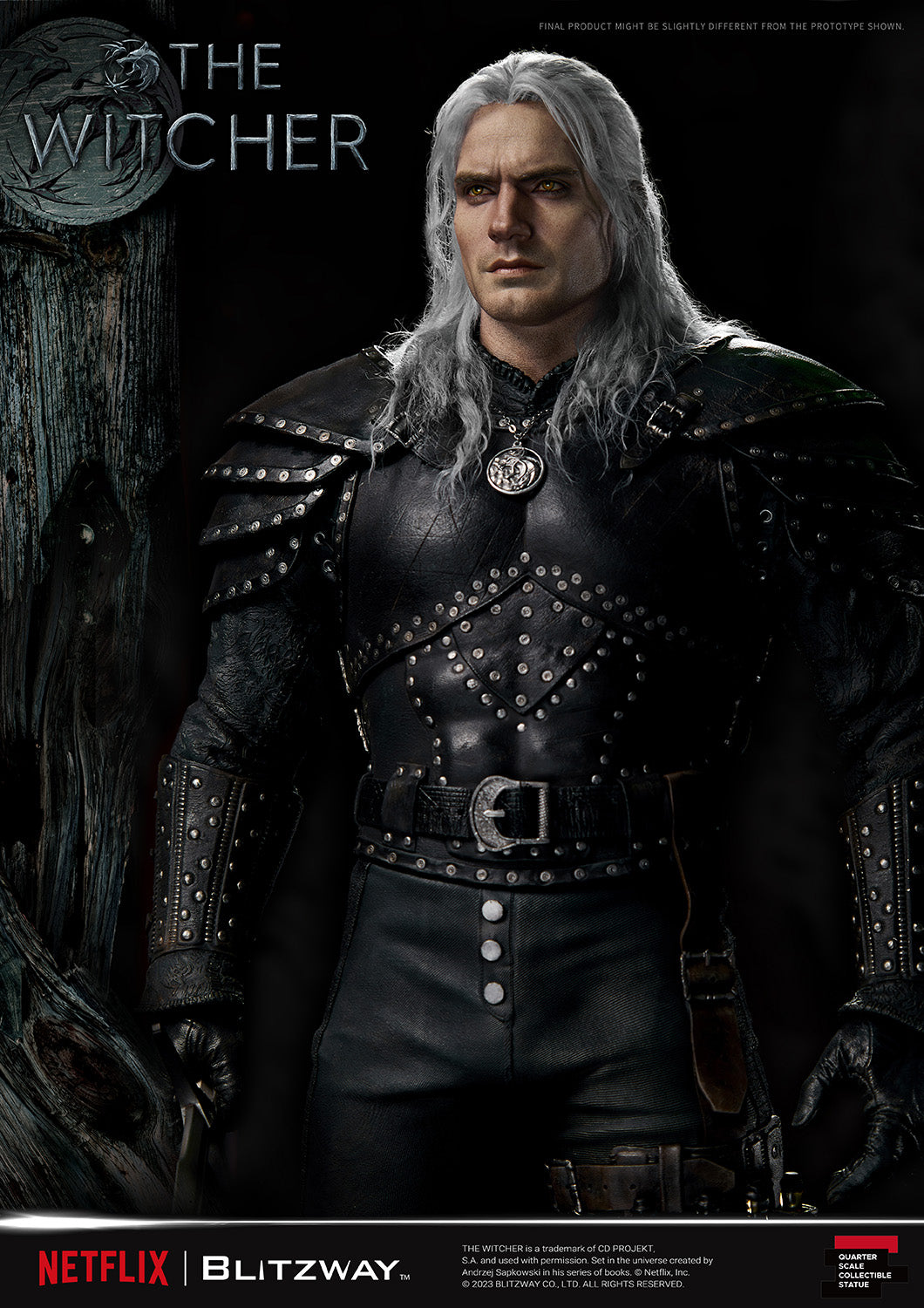 PRE-ORDER The Witcher - Geralt of Rivia 1/4