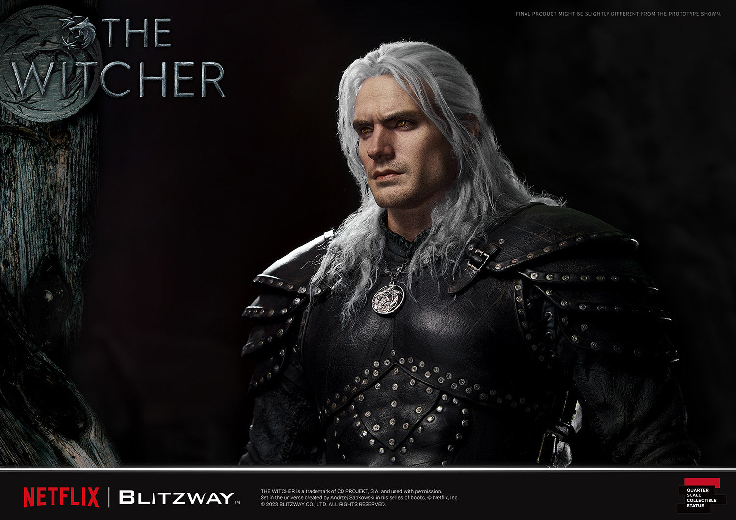PRE-ORDER The Witcher - Geralt of Rivia 1/4