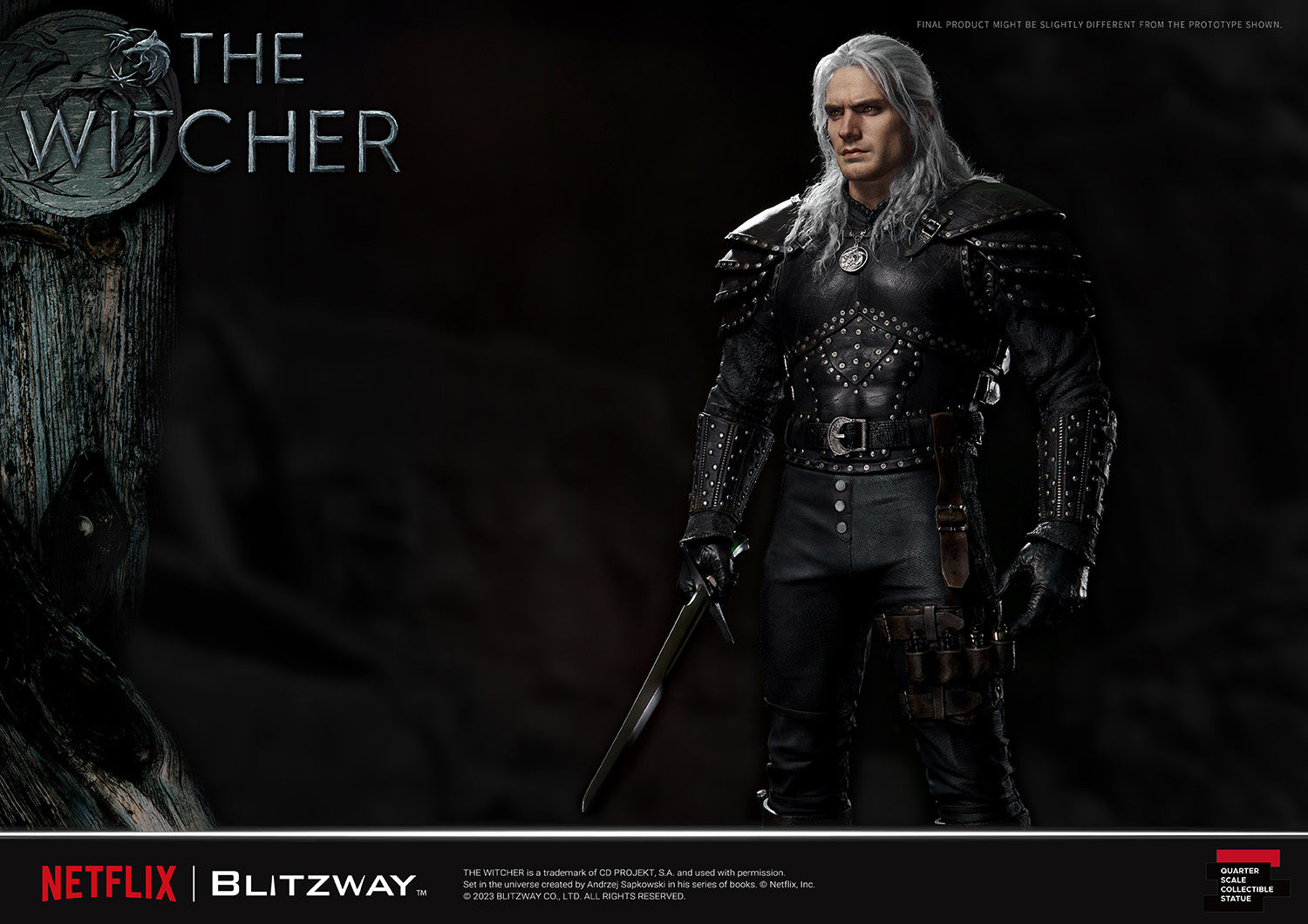 PRE-ORDER The Witcher - Geralt of Rivia 1/4