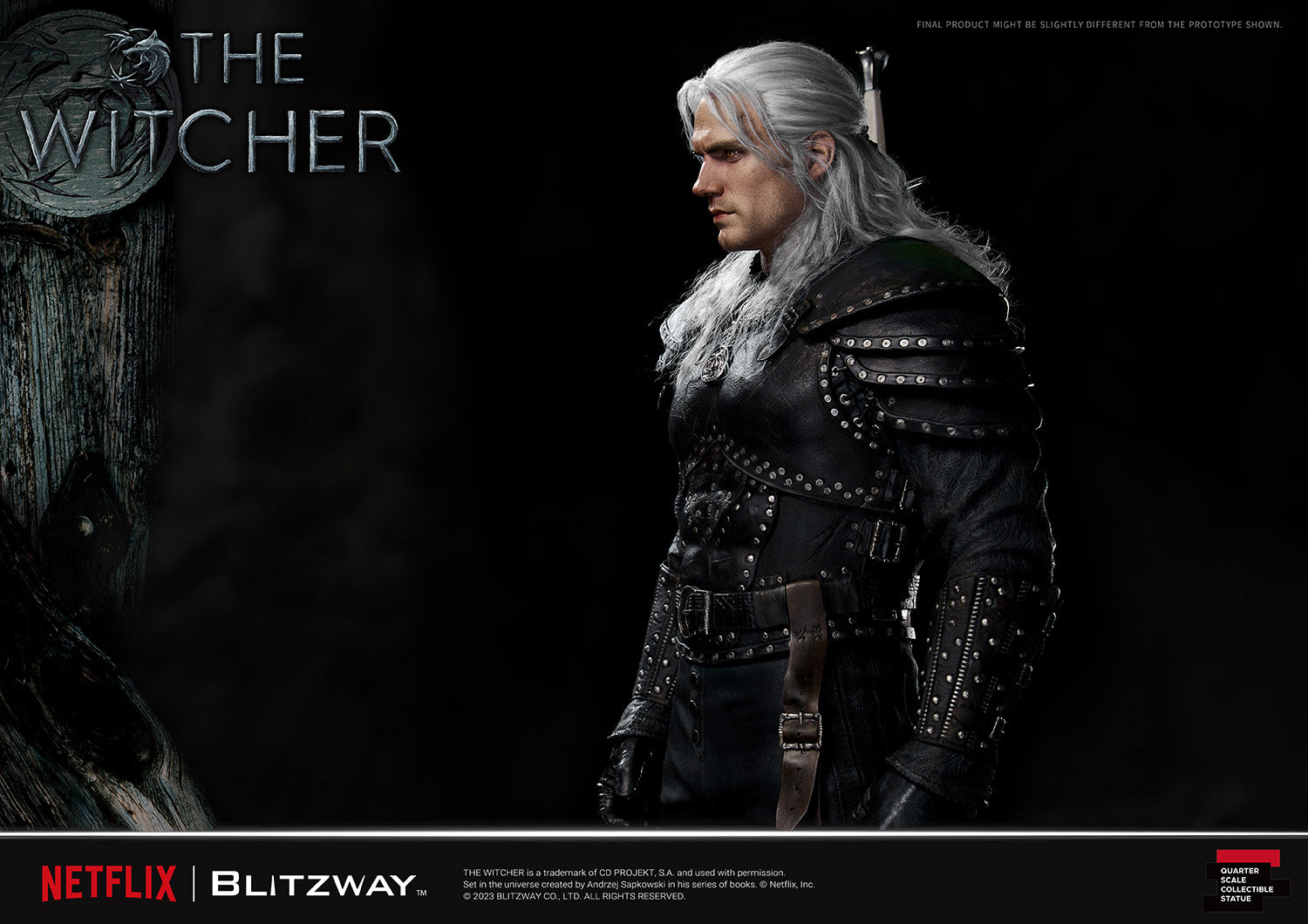 PRE-ORDER The Witcher - Geralt of Rivia 1/4