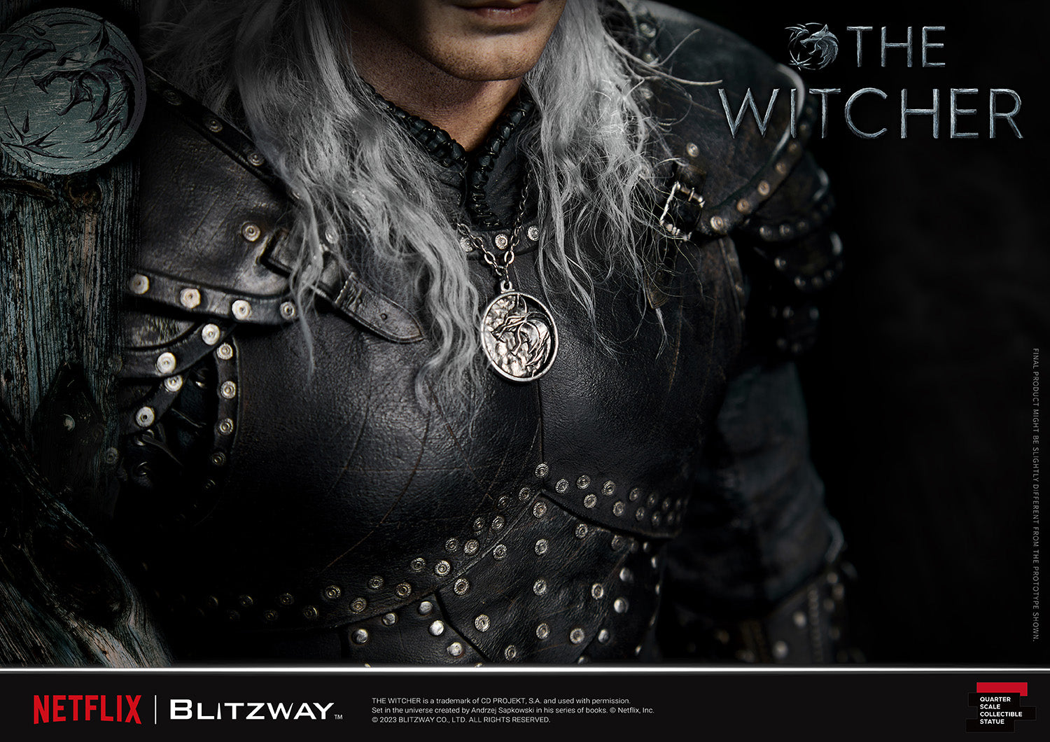 PRE-ORDER The Witcher - Geralt of Rivia 1/4