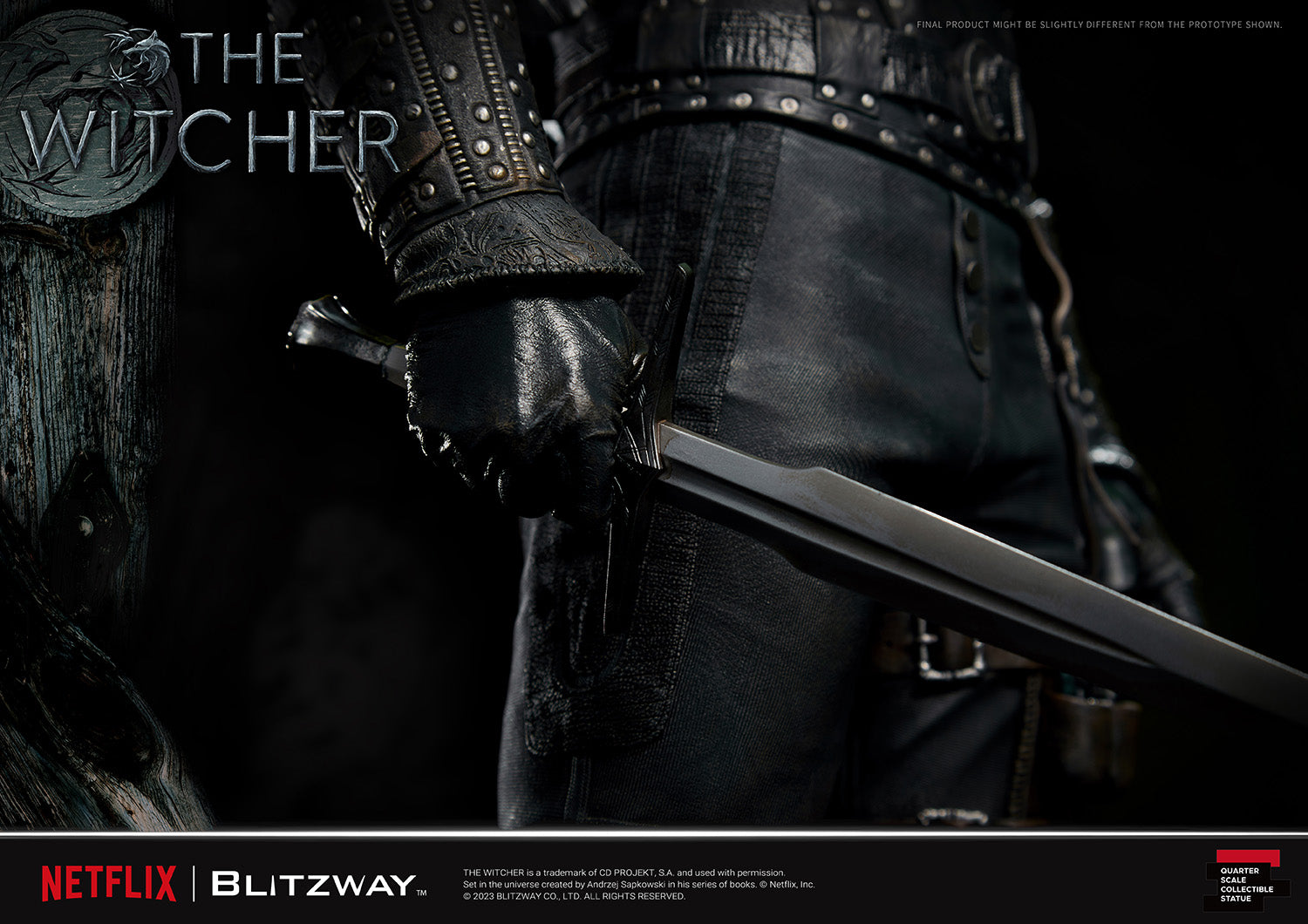 PRE-ORDER The Witcher - Geralt of Rivia 1/4