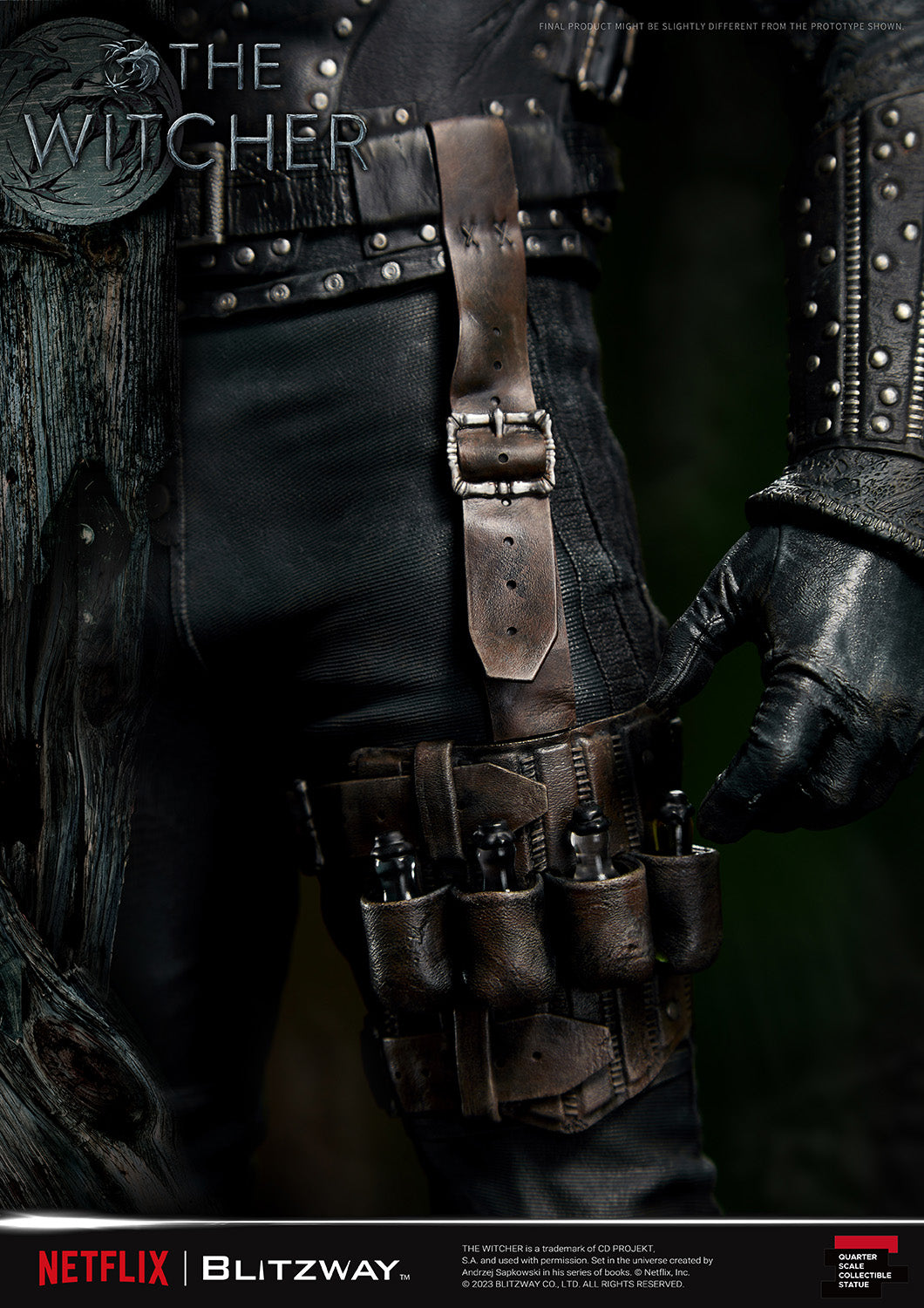 PRE-ORDER The Witcher - Geralt of Rivia 1/4