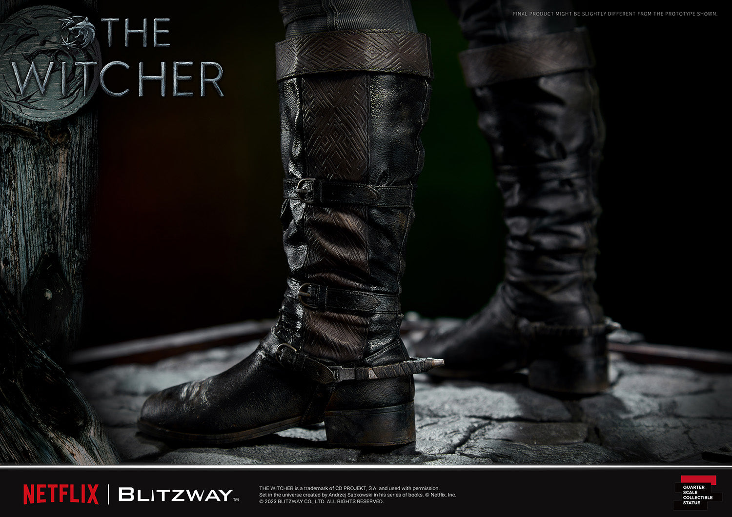 PRE-ORDER The Witcher - Geralt of Rivia 1/4