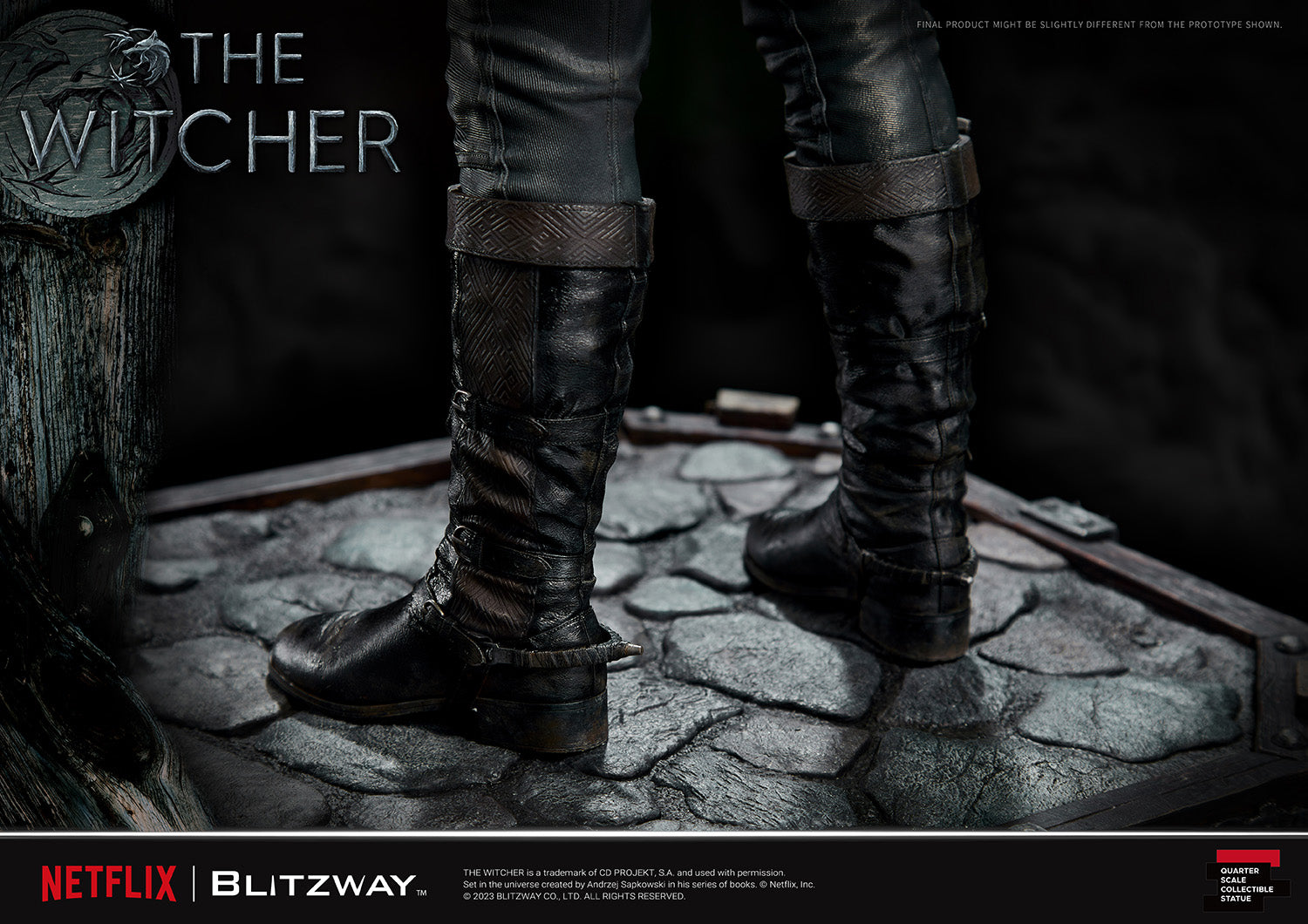 PRE-ORDER The Witcher - Geralt of Rivia 1/4