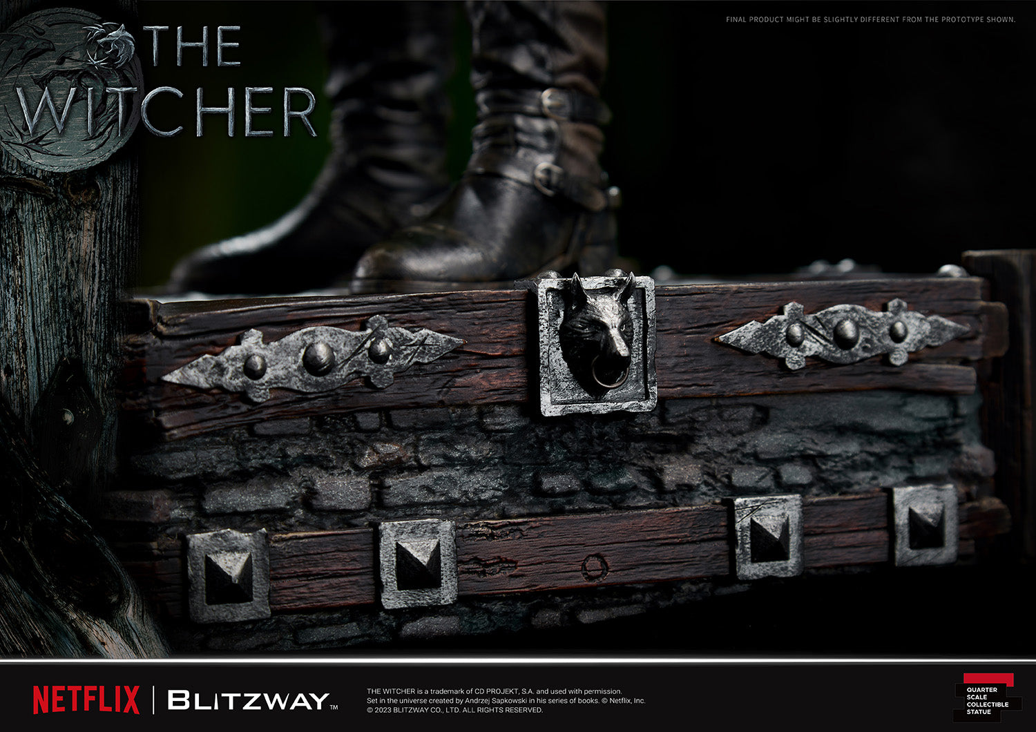 PRE-ORDER The Witcher - Geralt of Rivia 1/4