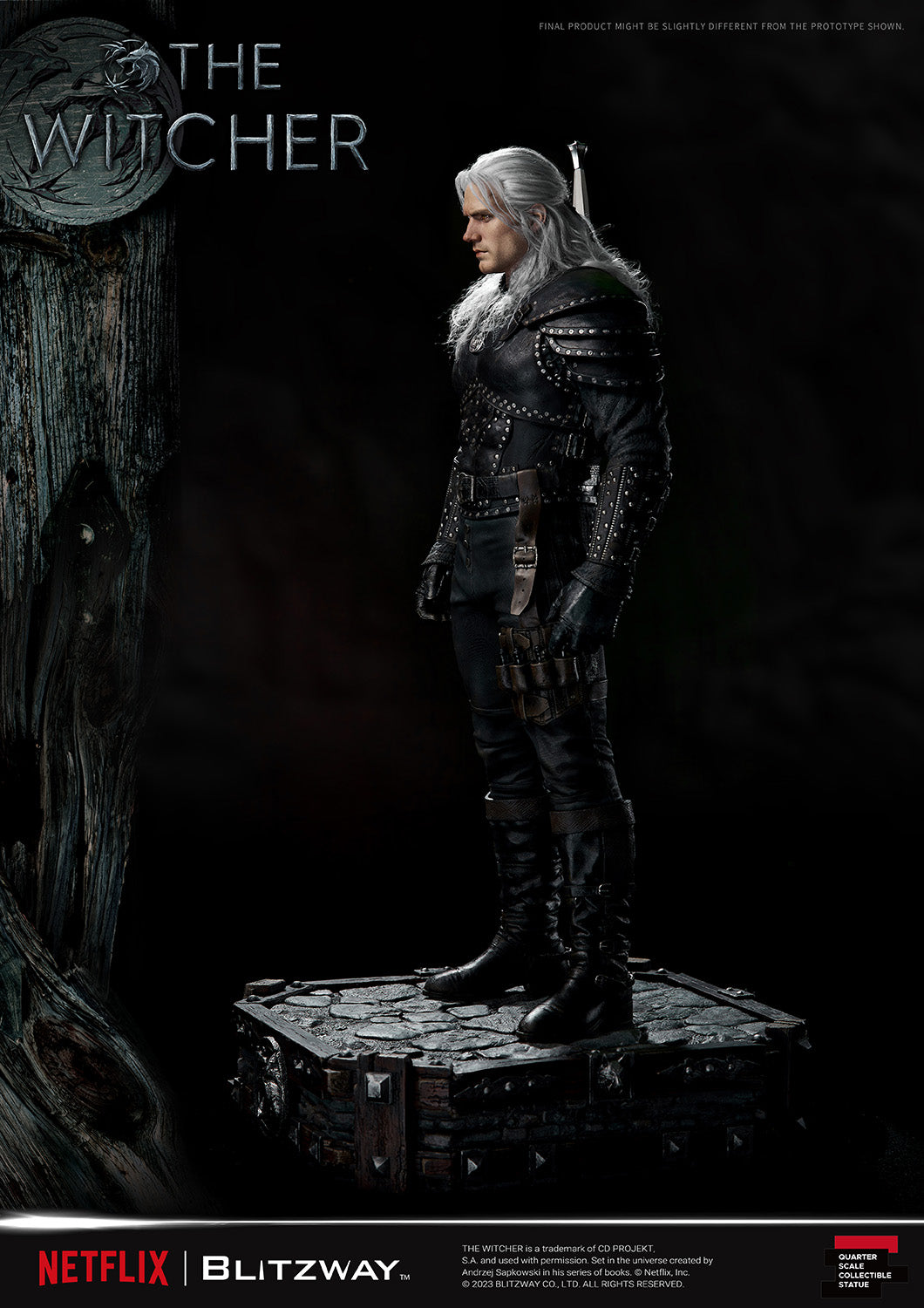 PRE-ORDER The Witcher - Geralt of Rivia 1/4