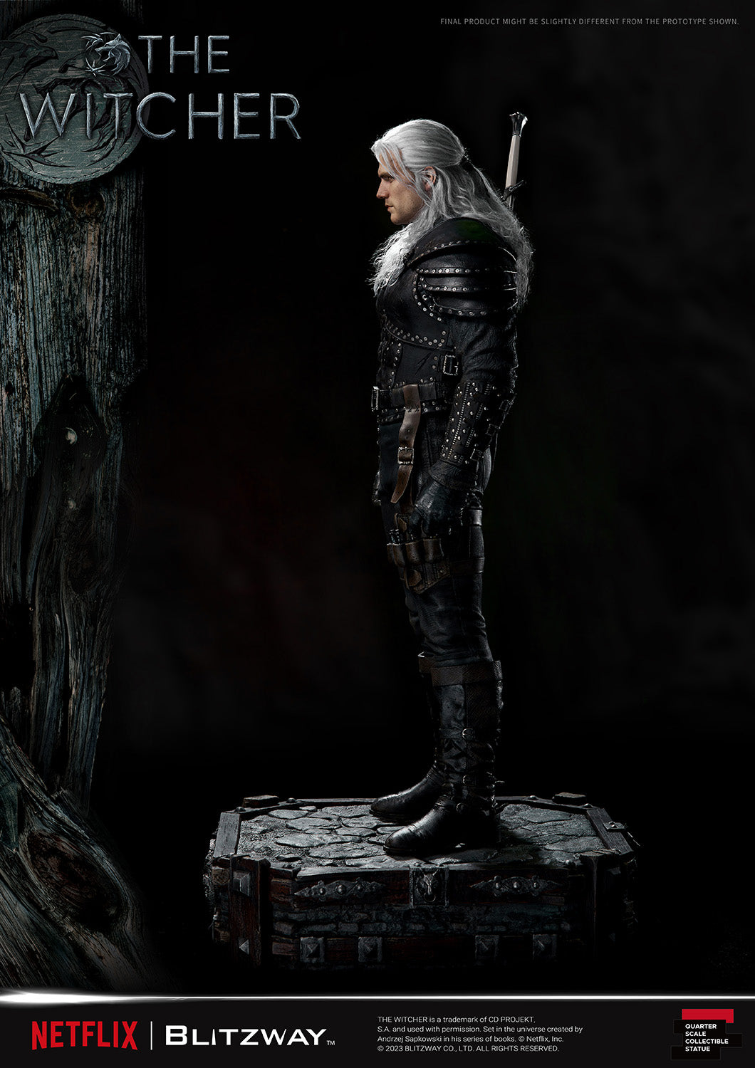 PRE-ORDER The Witcher - Geralt of Rivia 1/4