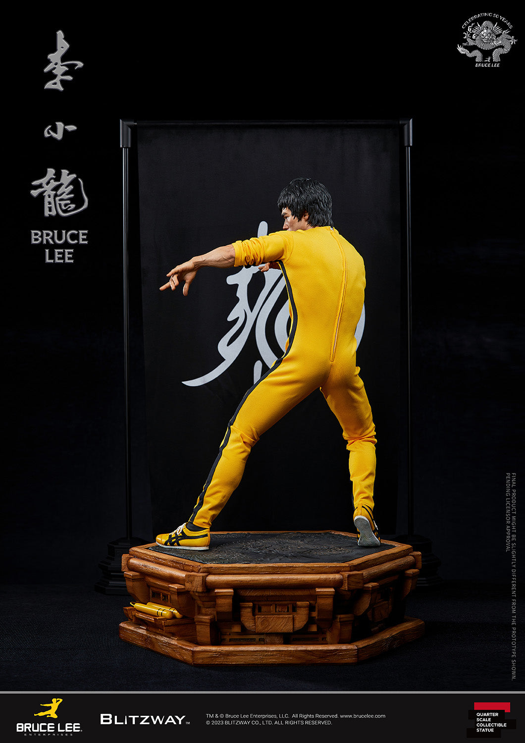 PRE-ORDER Blitzway - Superb Scale - Bruce Lee 1/4