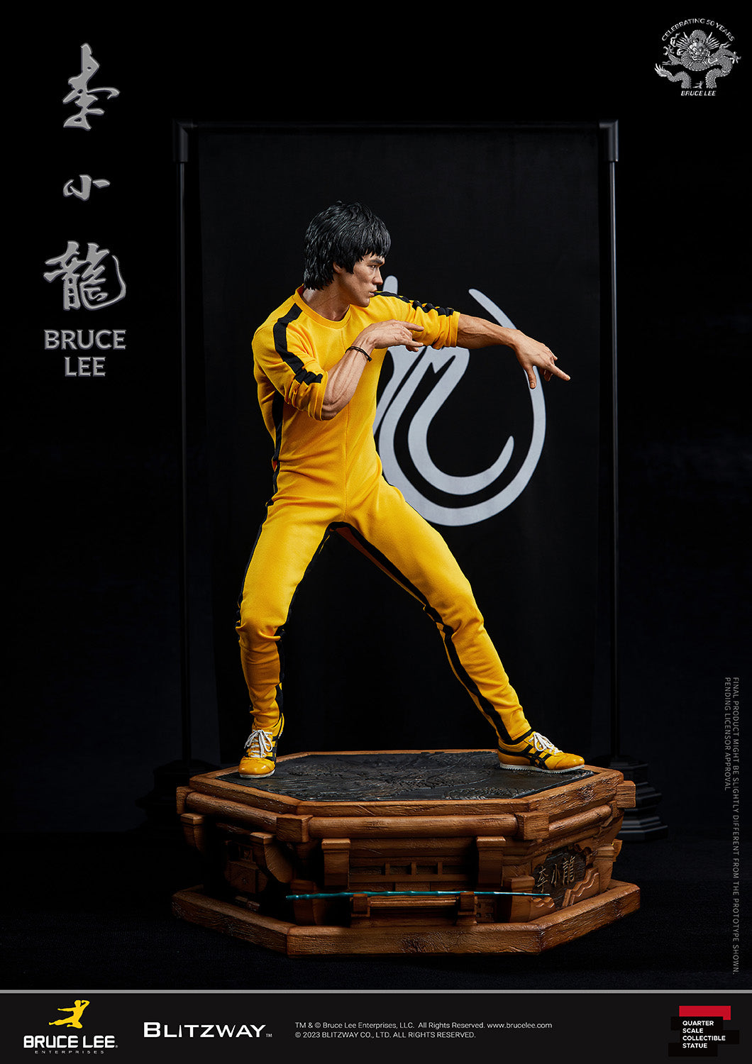 PRE-ORDER Blitzway - Superb Scale - Bruce Lee 1/4