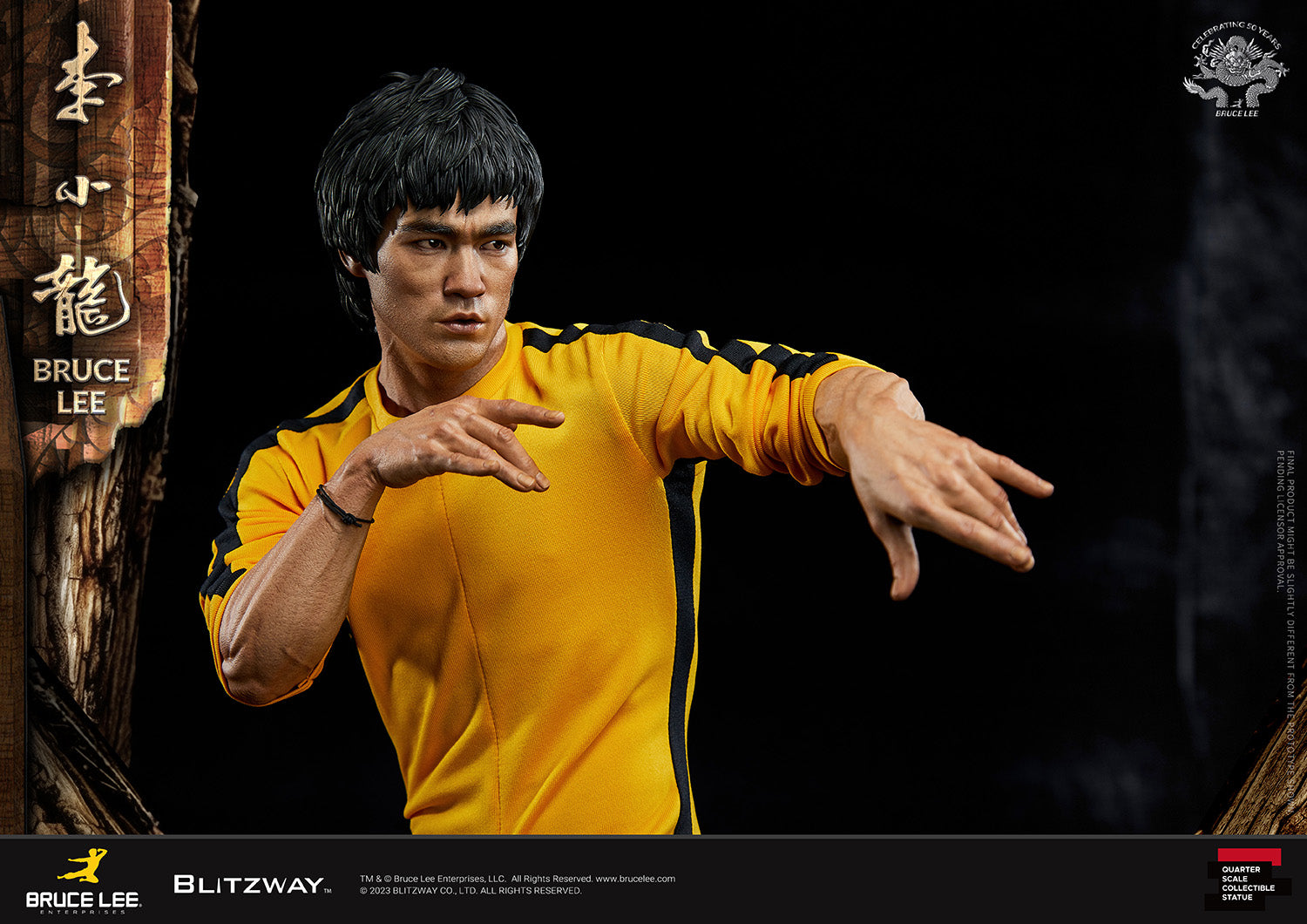 PRE-ORDER Blitzway - Superb Scale - Bruce Lee 1/4