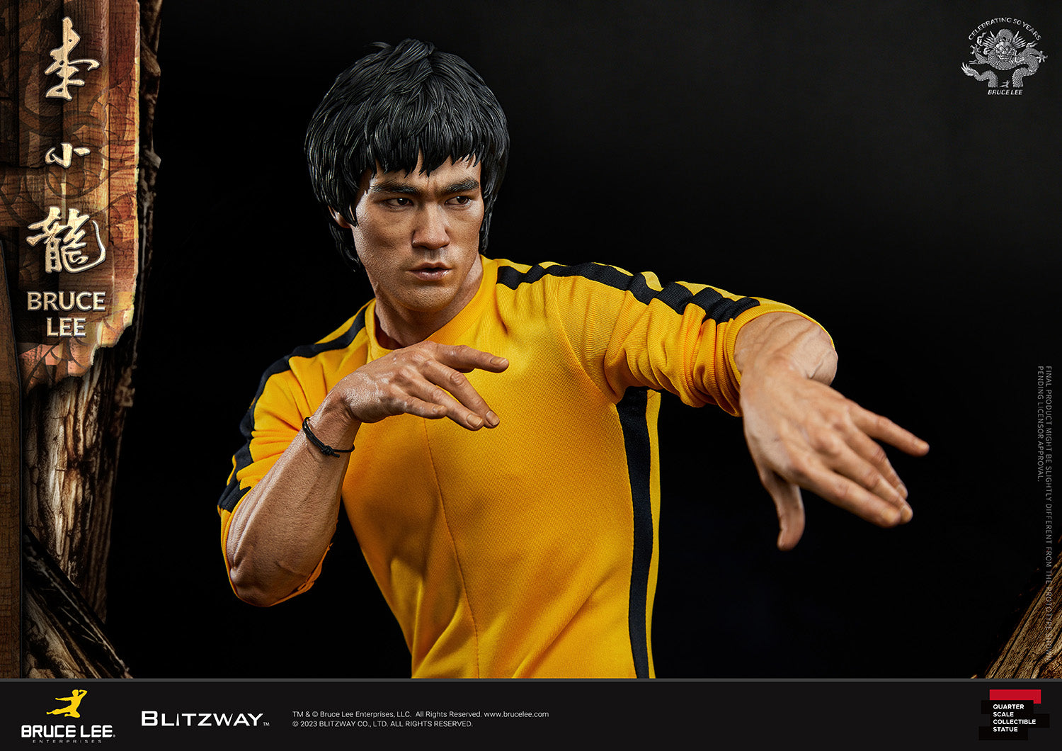 PRE-ORDER Blitzway - Superb Scale - Bruce Lee 1/4
