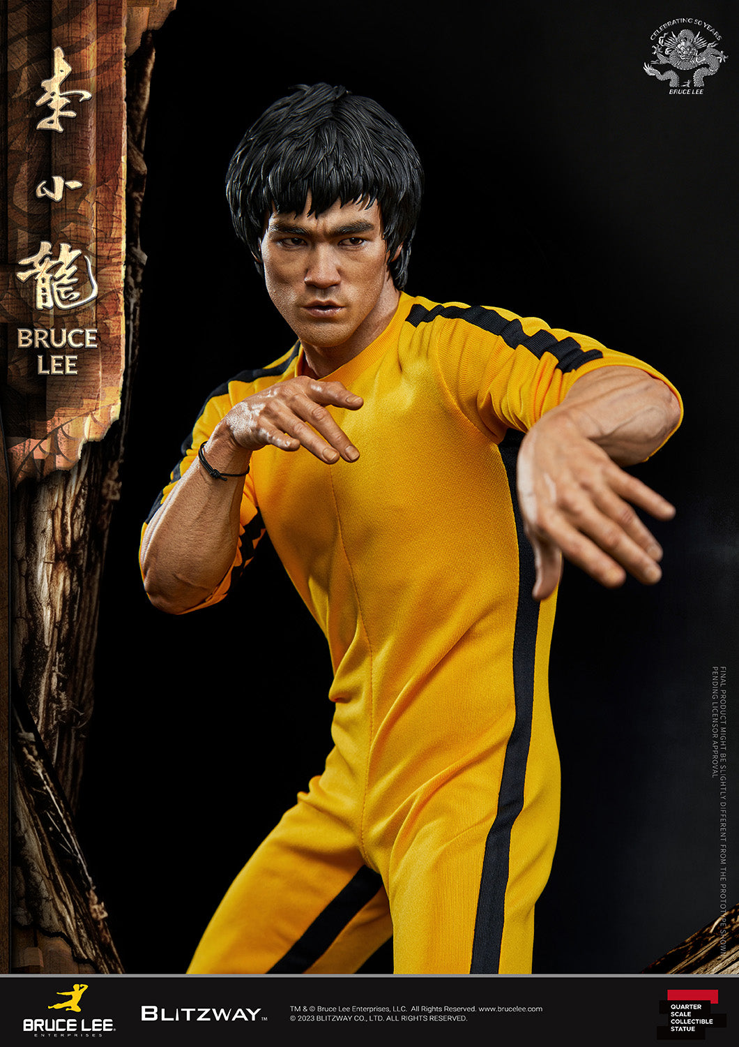 PRE-ORDER Blitzway - Superb Scale - Bruce Lee 1/4