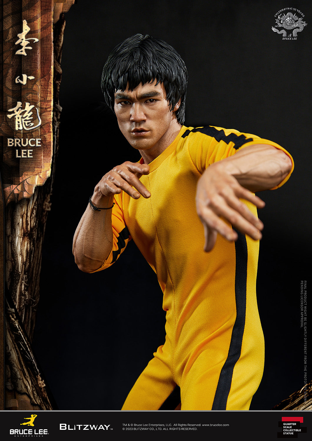 PRE-ORDER Blitzway - Superb Scale - Bruce Lee 1/4