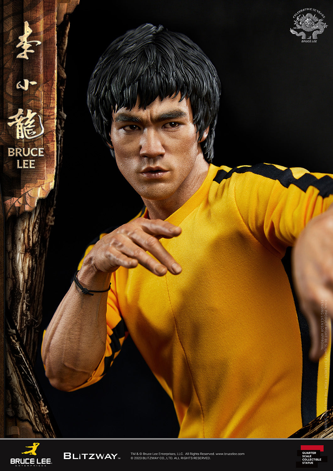 PRE-ORDER Blitzway - Superb Scale - Bruce Lee 1/4