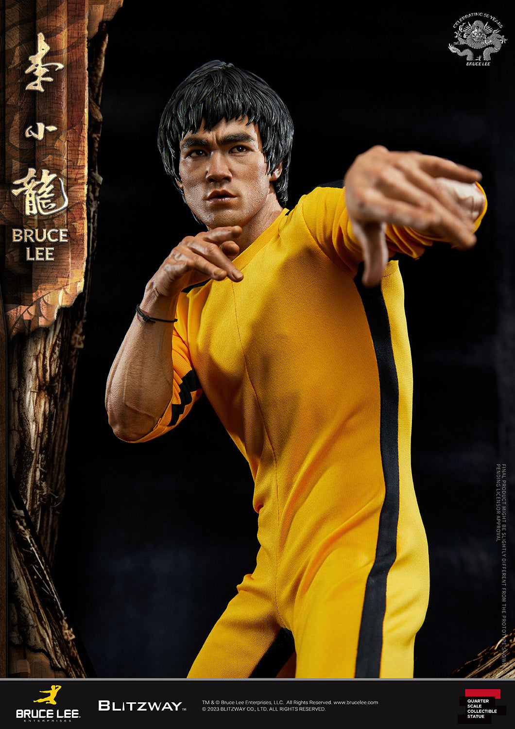 PRE-ORDER Blitzway - Superb Scale - Bruce Lee 1/4