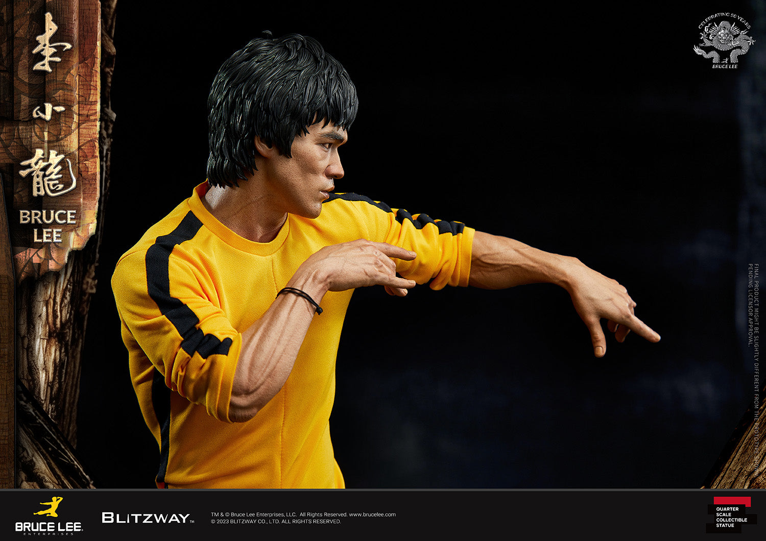 PRE-ORDER Blitzway - Superb Scale - Bruce Lee 1/4