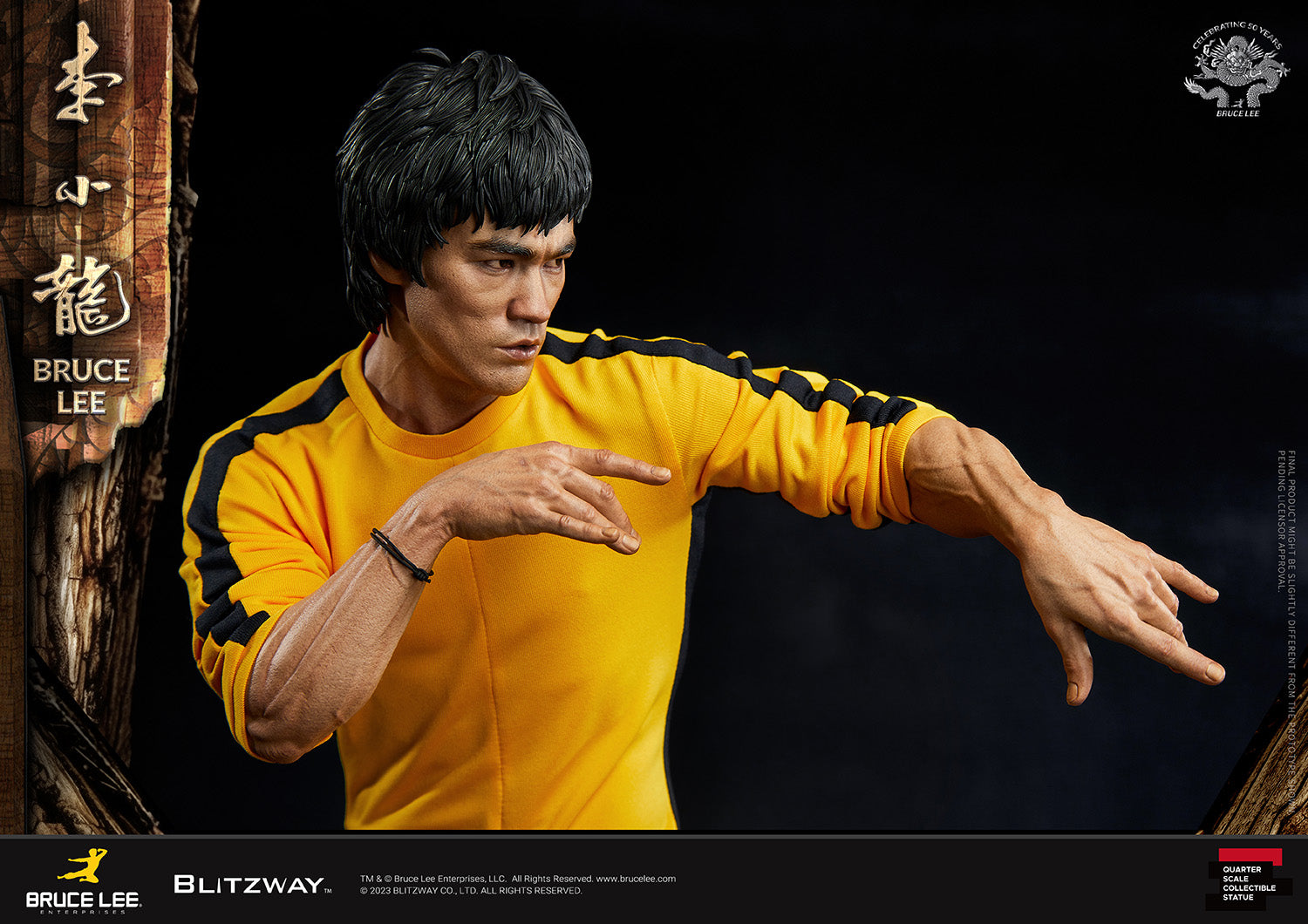 PRE-ORDER Blitzway - Superb Scale - Bruce Lee 1/4