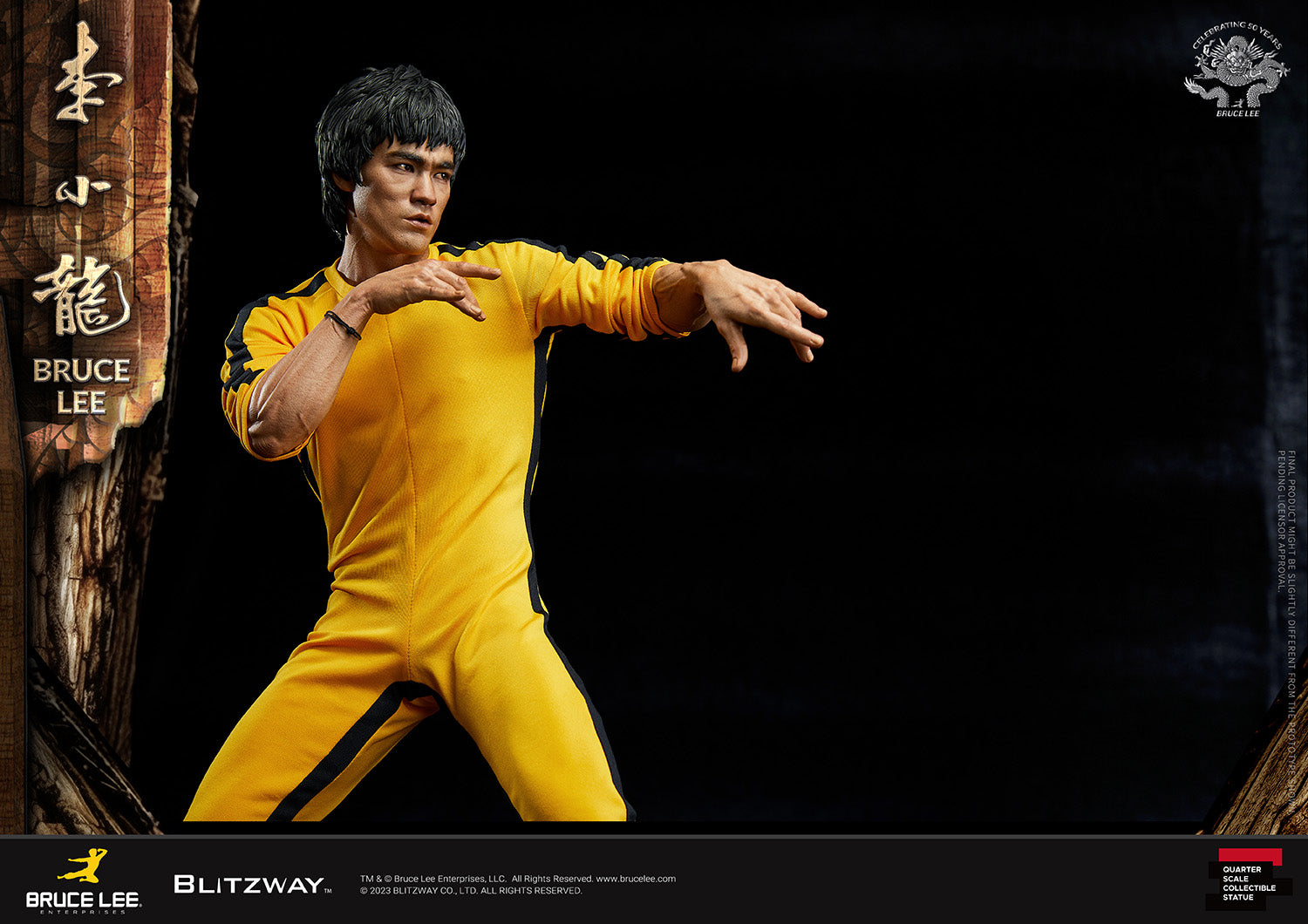 PRE-ORDER Blitzway - Superb Scale - Bruce Lee 1/4