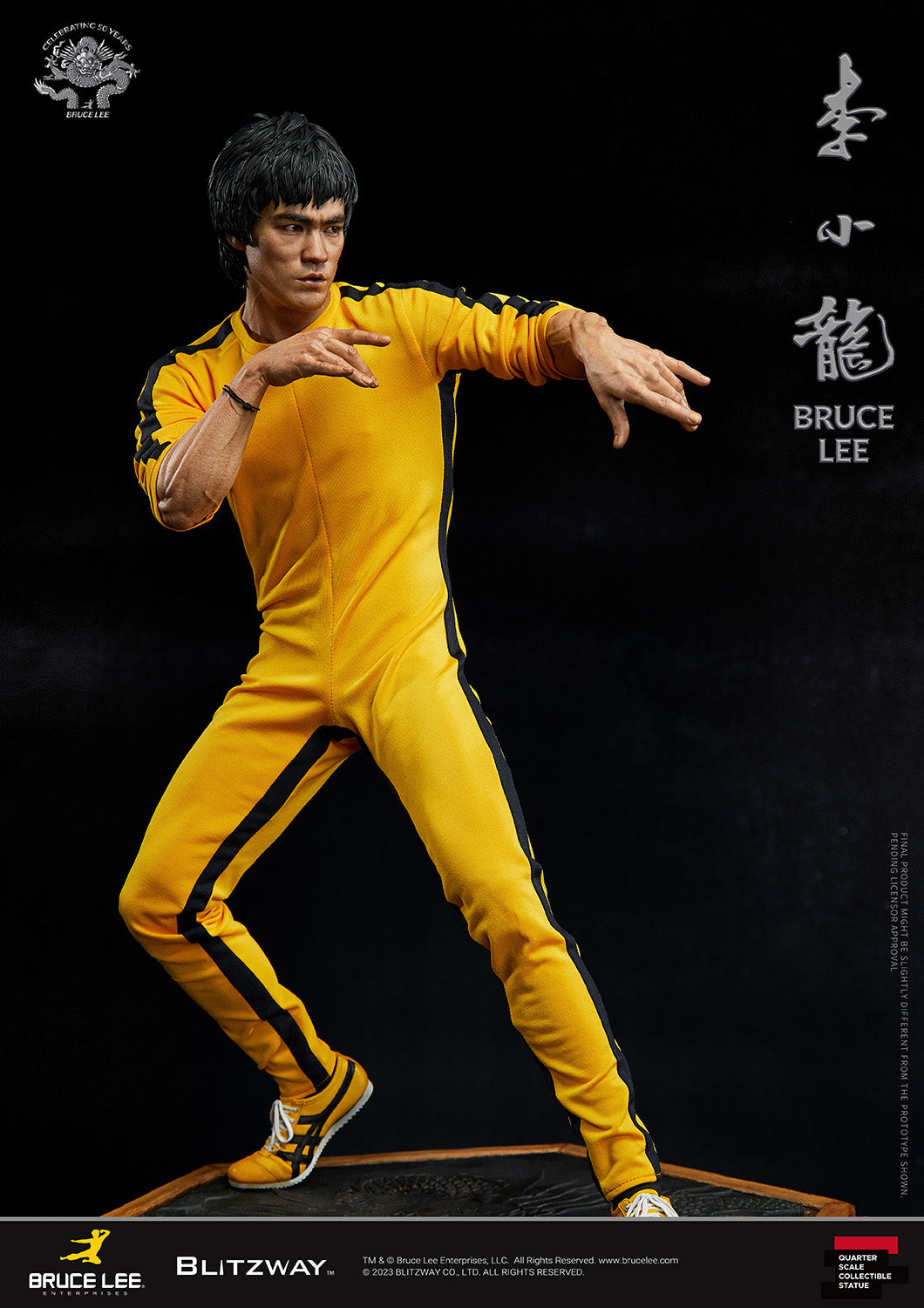 PRE-ORDER Blitzway - Superb Scale - Bruce Lee 1/4