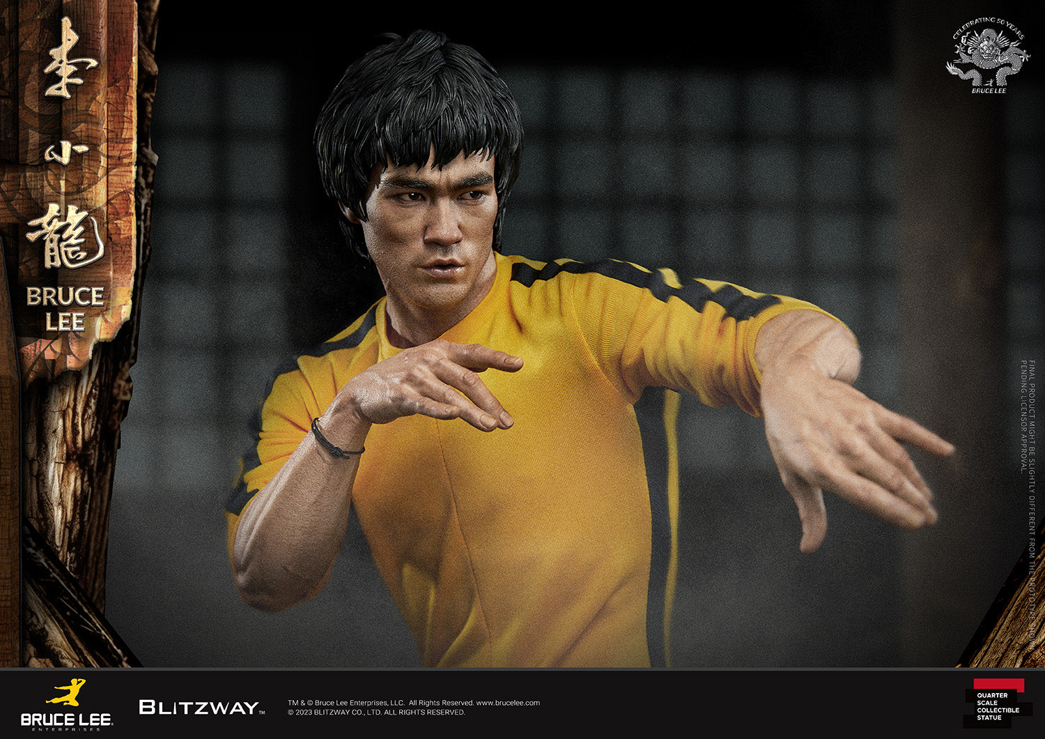 PRE-ORDER Blitzway - Superb Scale - Bruce Lee 1/4