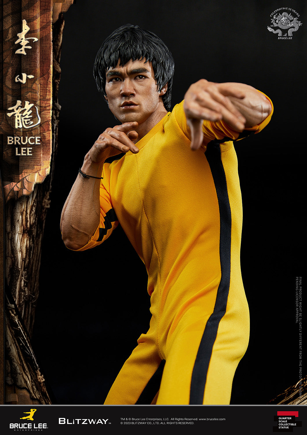 PRE-ORDER Blitzway - Superb Scale - Bruce Lee 1/4