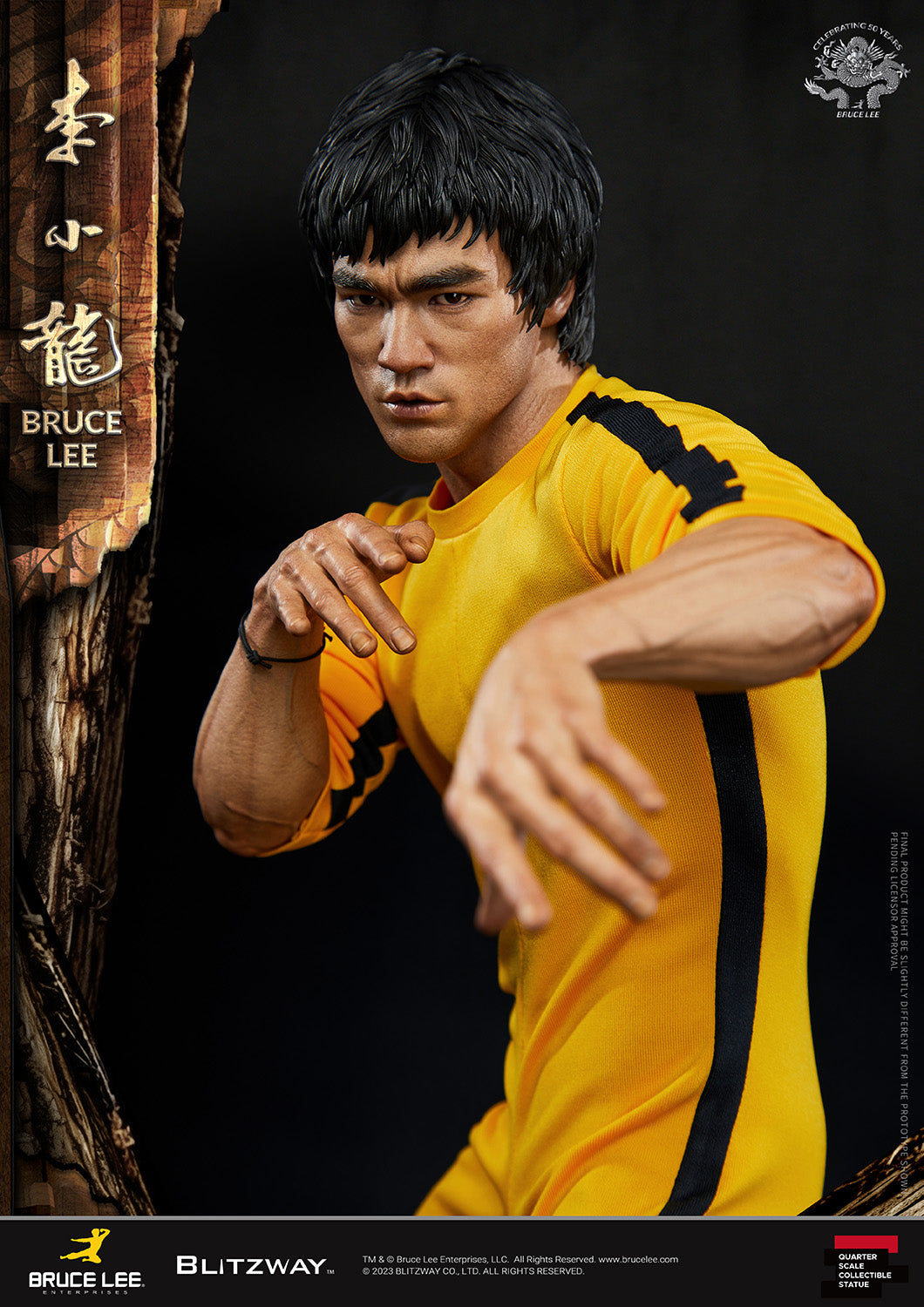 PRE-ORDER Blitzway - Superb Scale - Bruce Lee 1/4