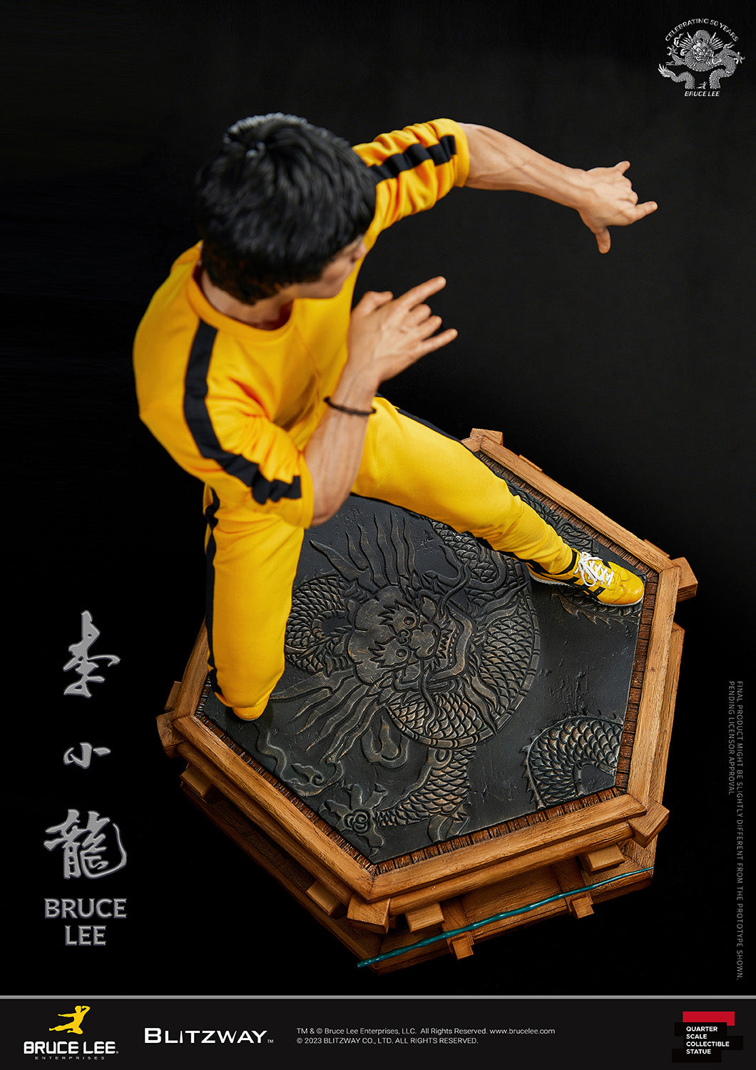 PRE-ORDER Blitzway - Superb Scale - Bruce Lee 1/4