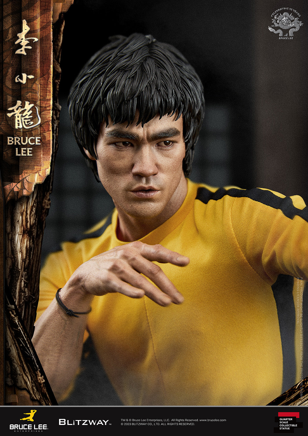 PRE-ORDER Blitzway - Superb Scale - Bruce Lee 1/4