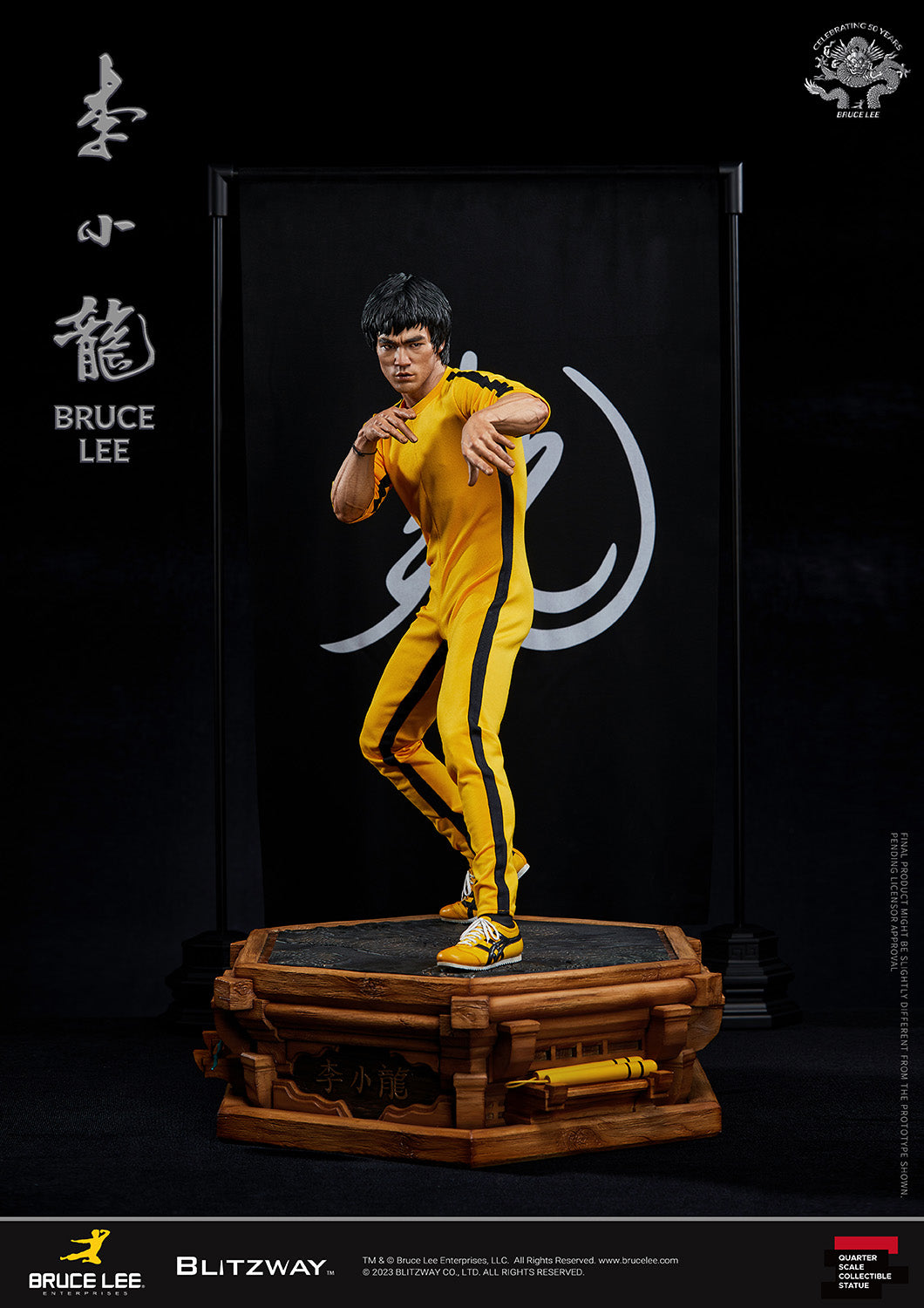 PRE-ORDER Blitzway - Superb Scale - Bruce Lee 1/4