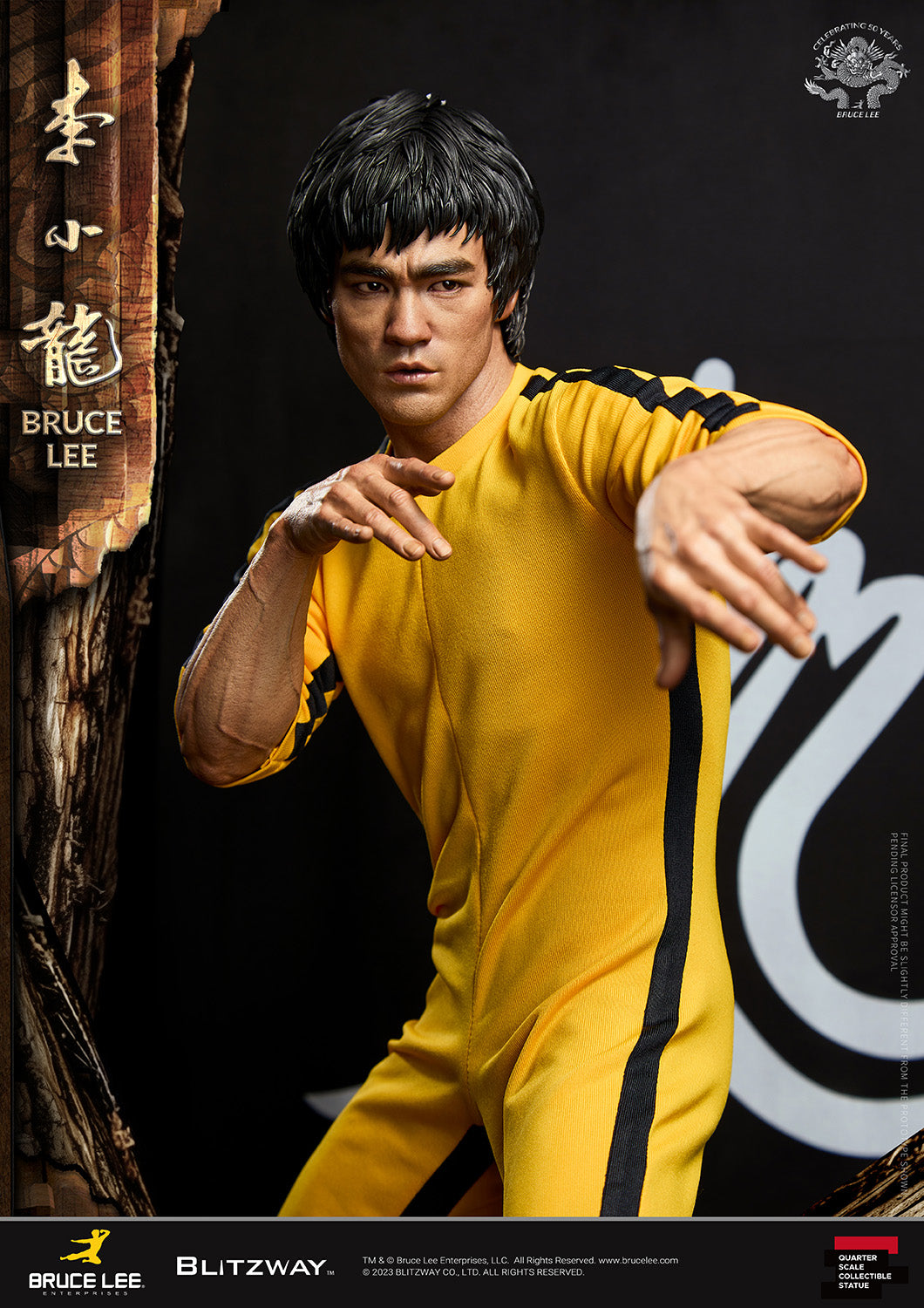 PRE-ORDER Blitzway - Superb Scale - Bruce Lee 1/4