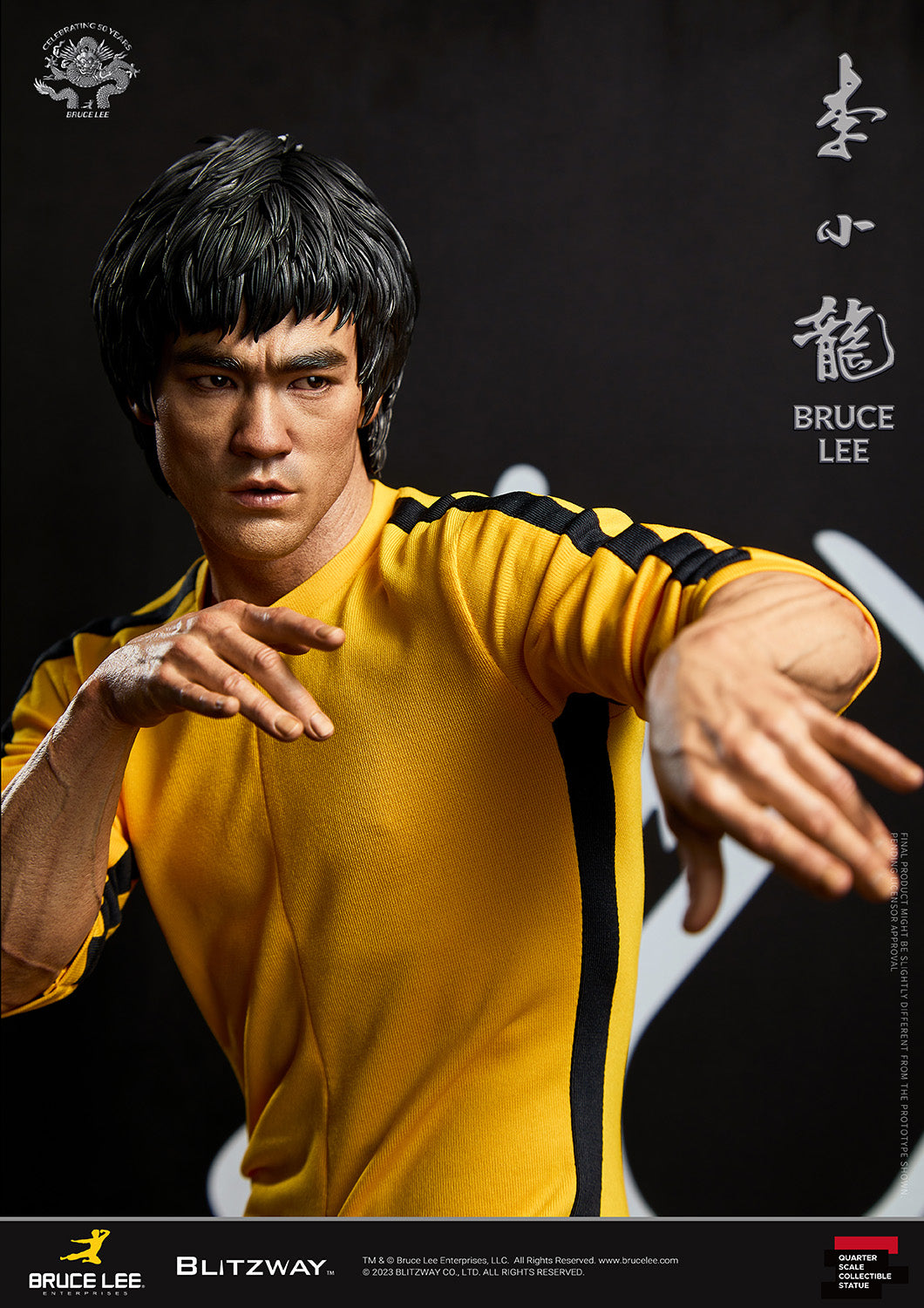PRE-ORDER Blitzway - Superb Scale - Bruce Lee 1/4